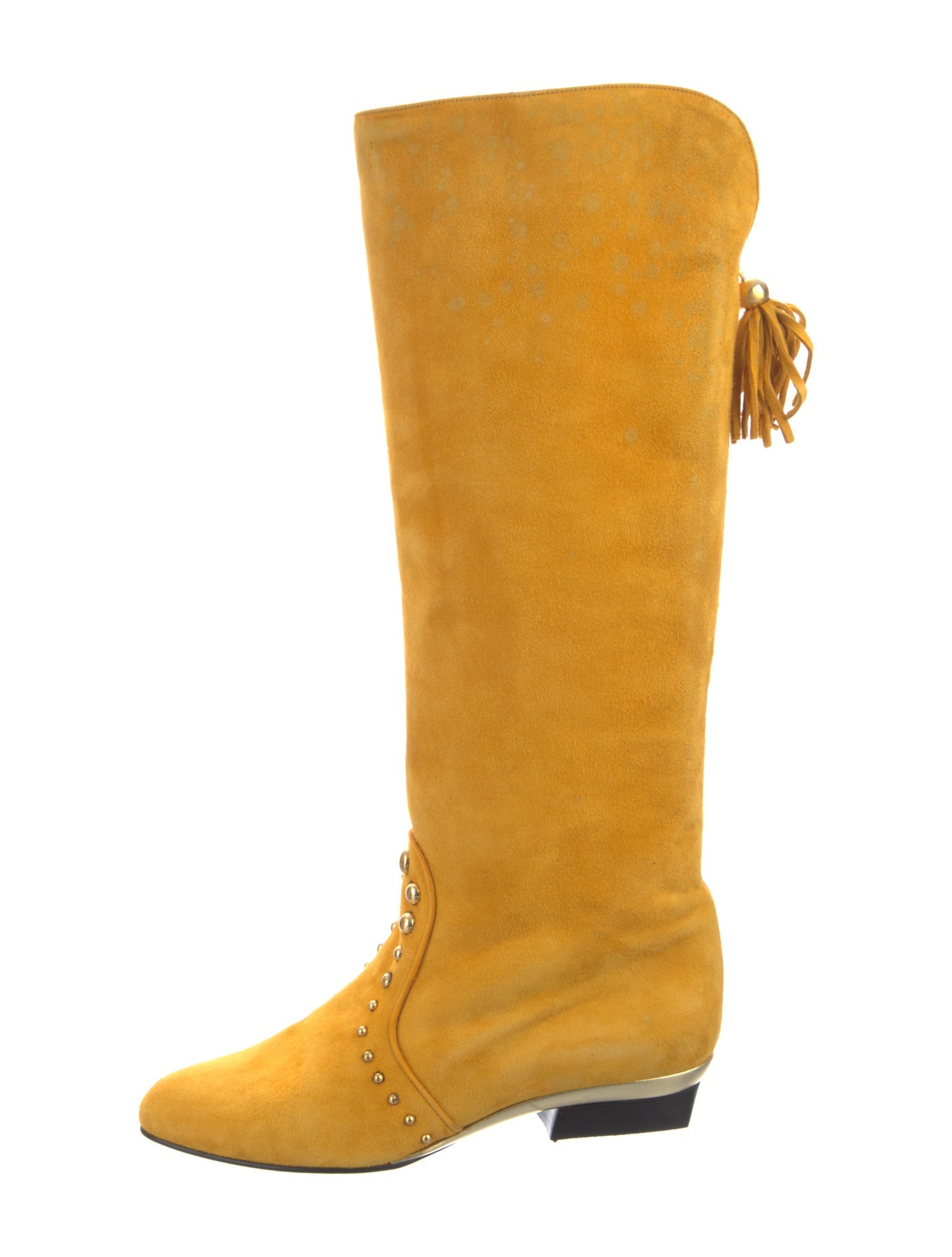 Escada Vintage Suede Riding Boots