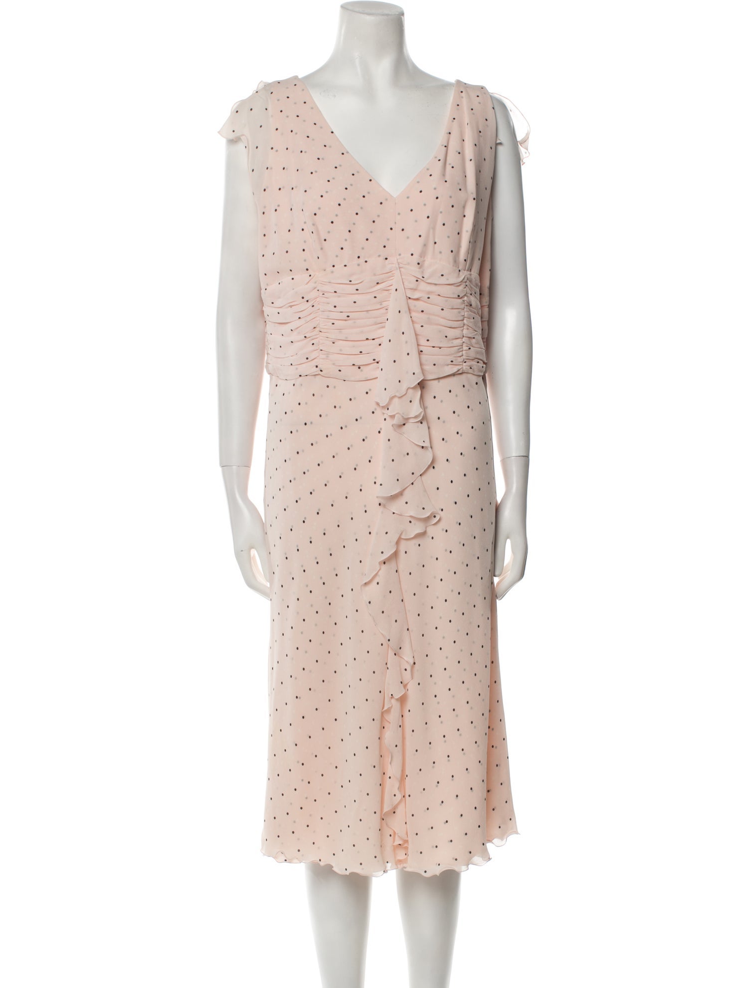 Escada Silk Midi Length Dress