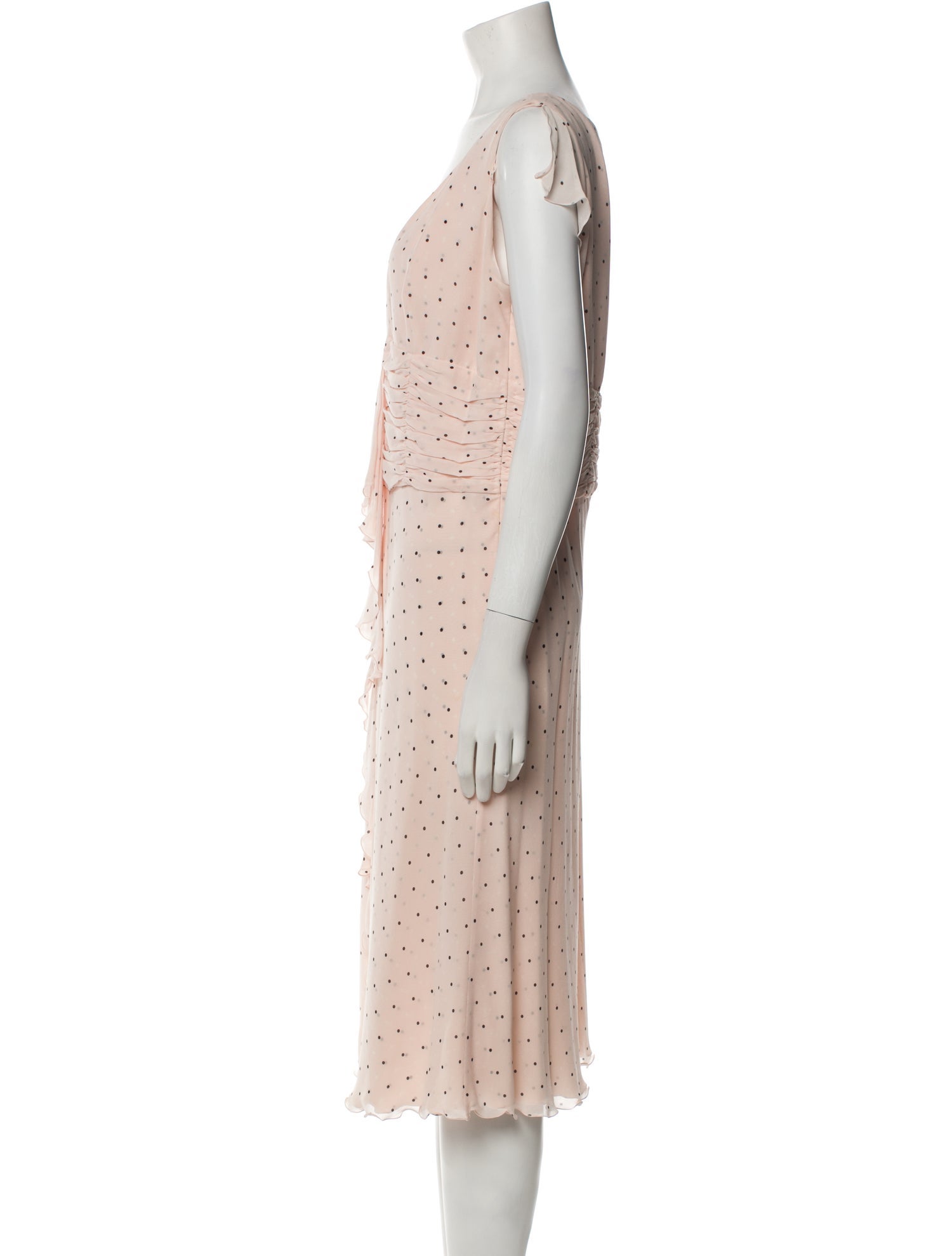 Escada Silk Midi Length Dress