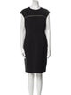 Escada Virgin Wool Knee-Length Dress