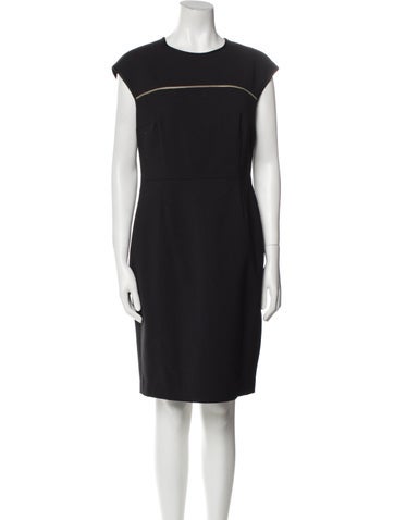 Escada Dresses Virgin Wool Knee-Length Dress Us8, De38 | M