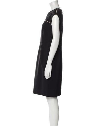 Escada Virgin Wool Knee-Length Dress