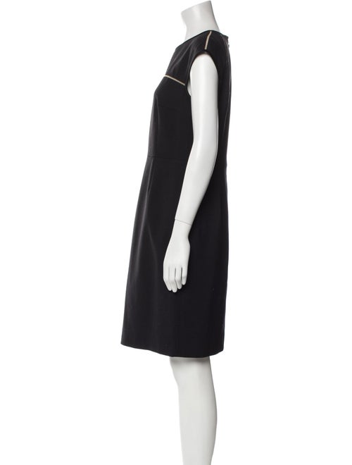 Escada Virgin Wool Knee-Length Dress