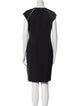 Escada Virgin Wool Knee-Length Dress