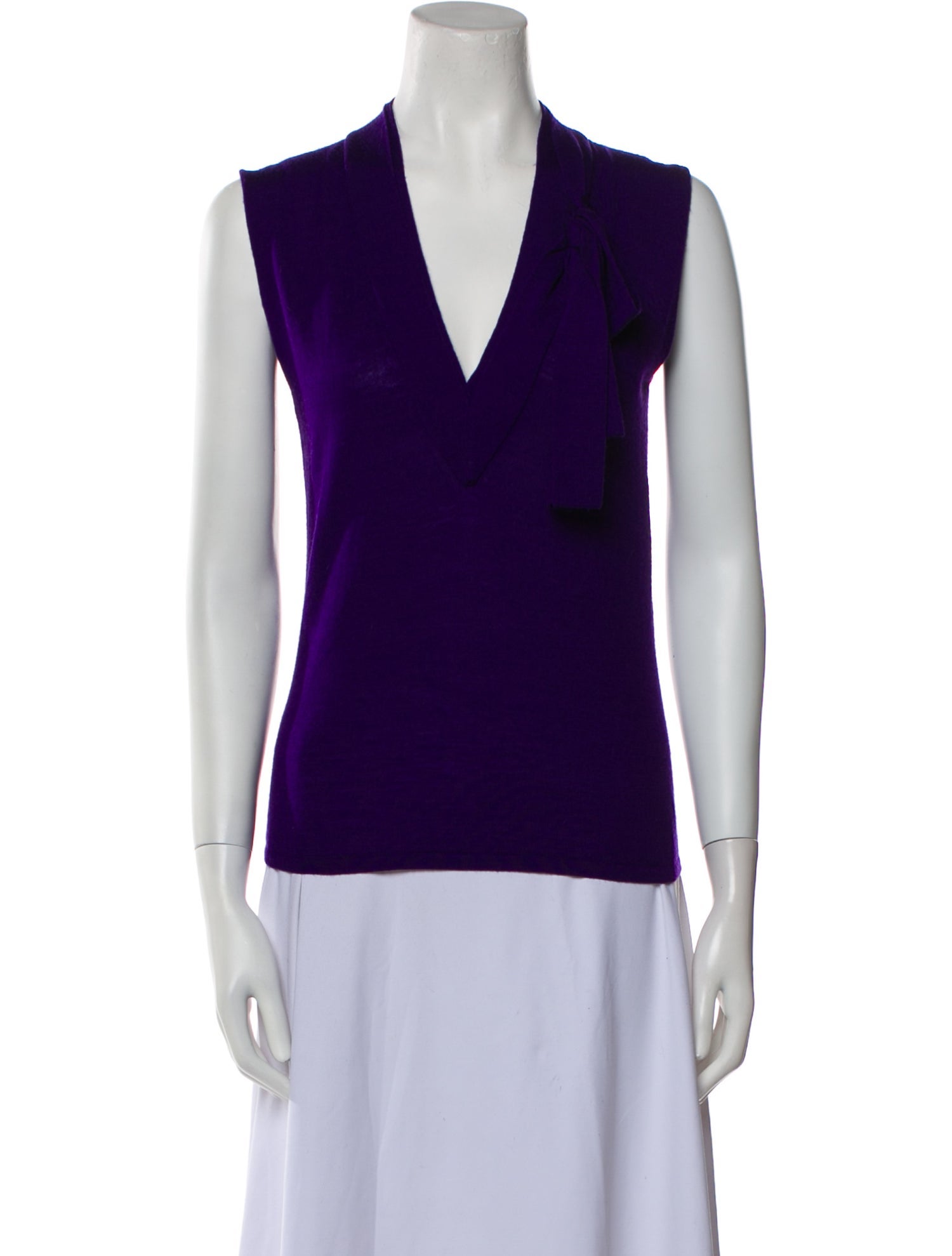 Escada Wool V-Neck Sweater w/ Tags