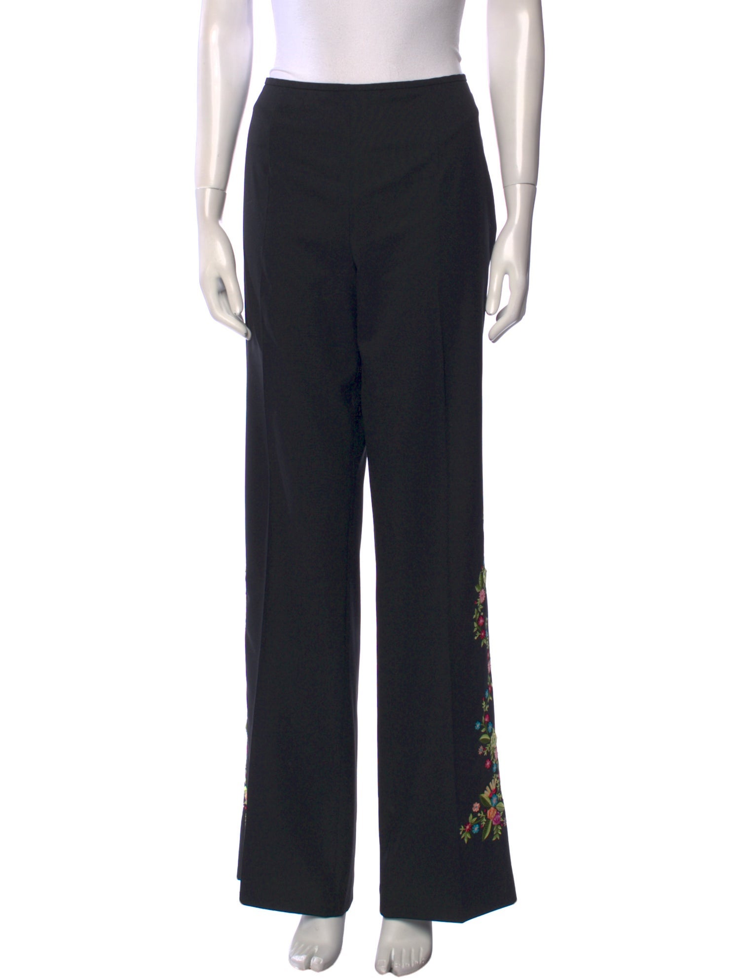 Escada Virgin Wool Wide Leg Pants