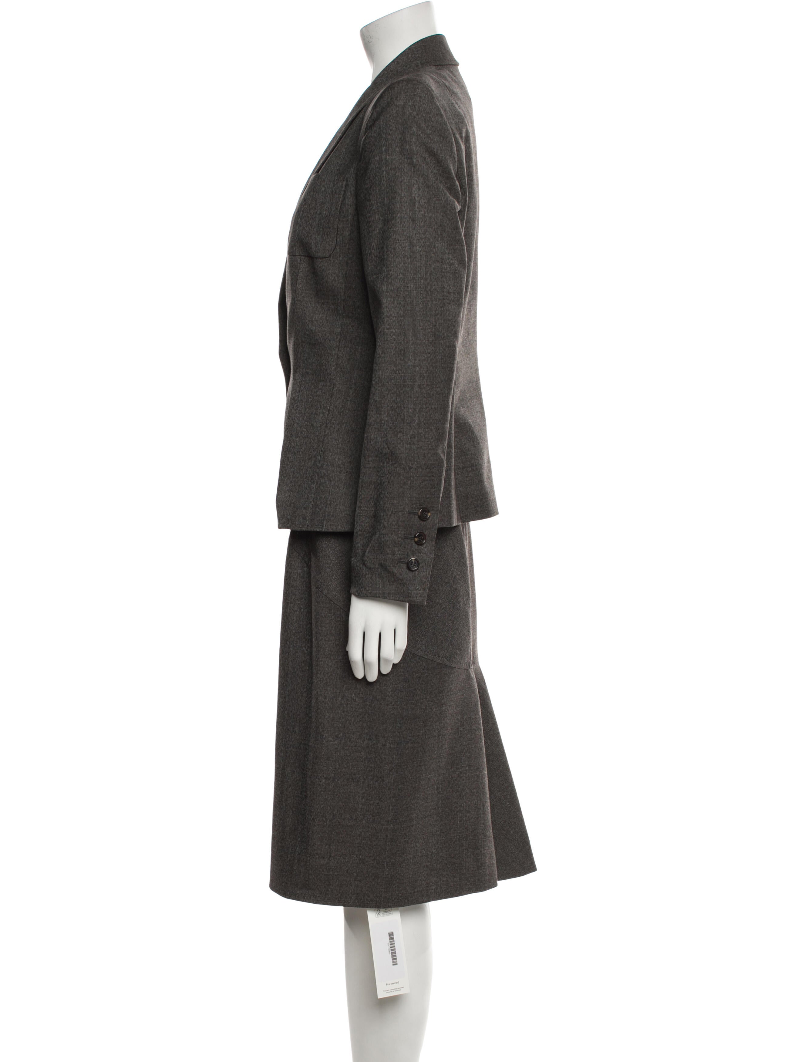 Escada Wool Skirt Suit
