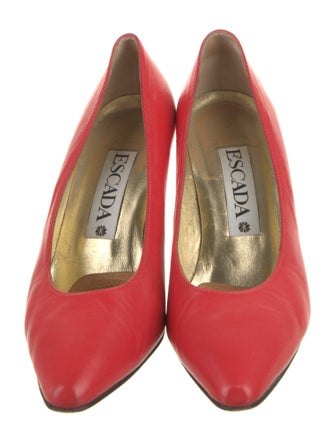Escada Leather Pumps