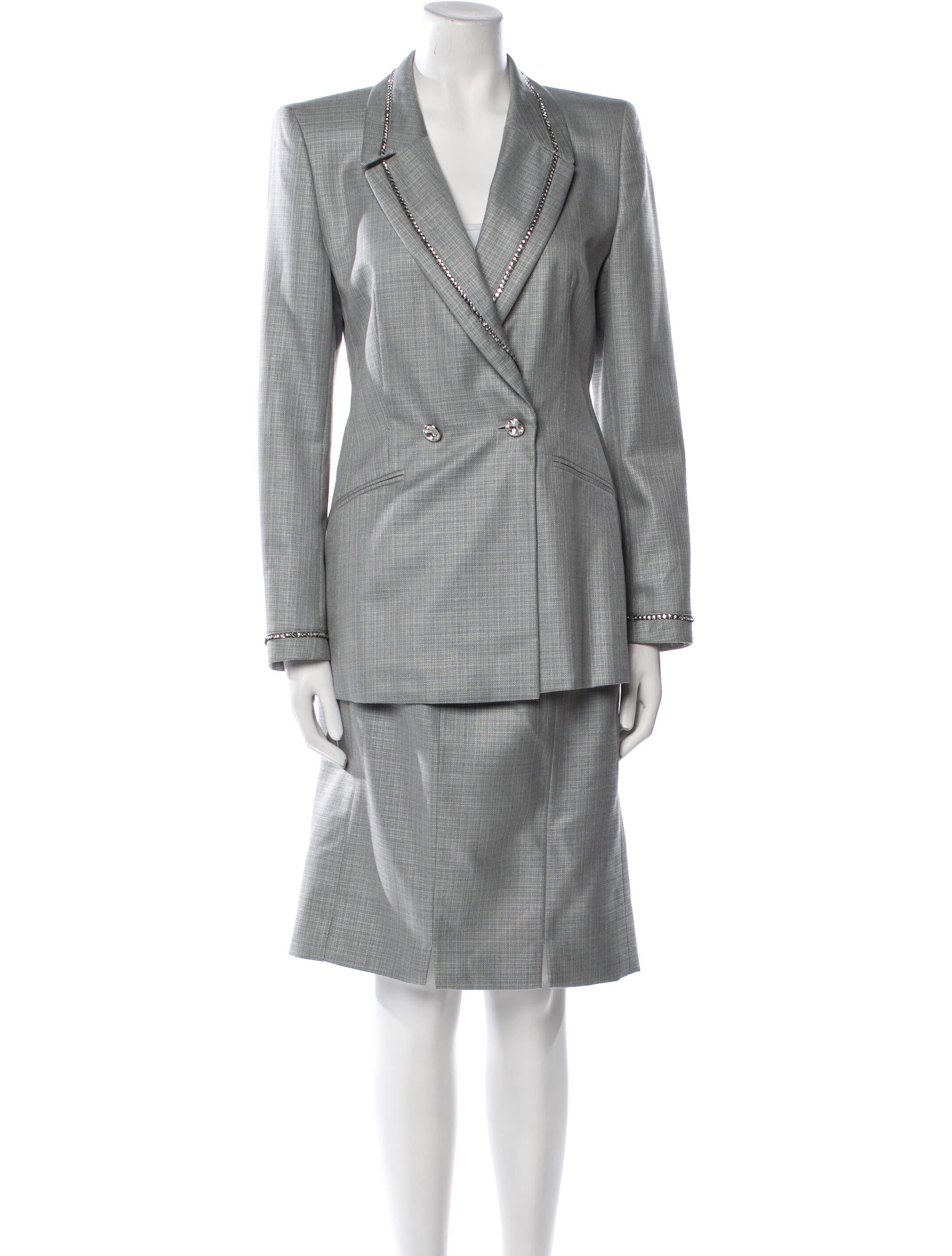 Escada Wool Skirt Suit