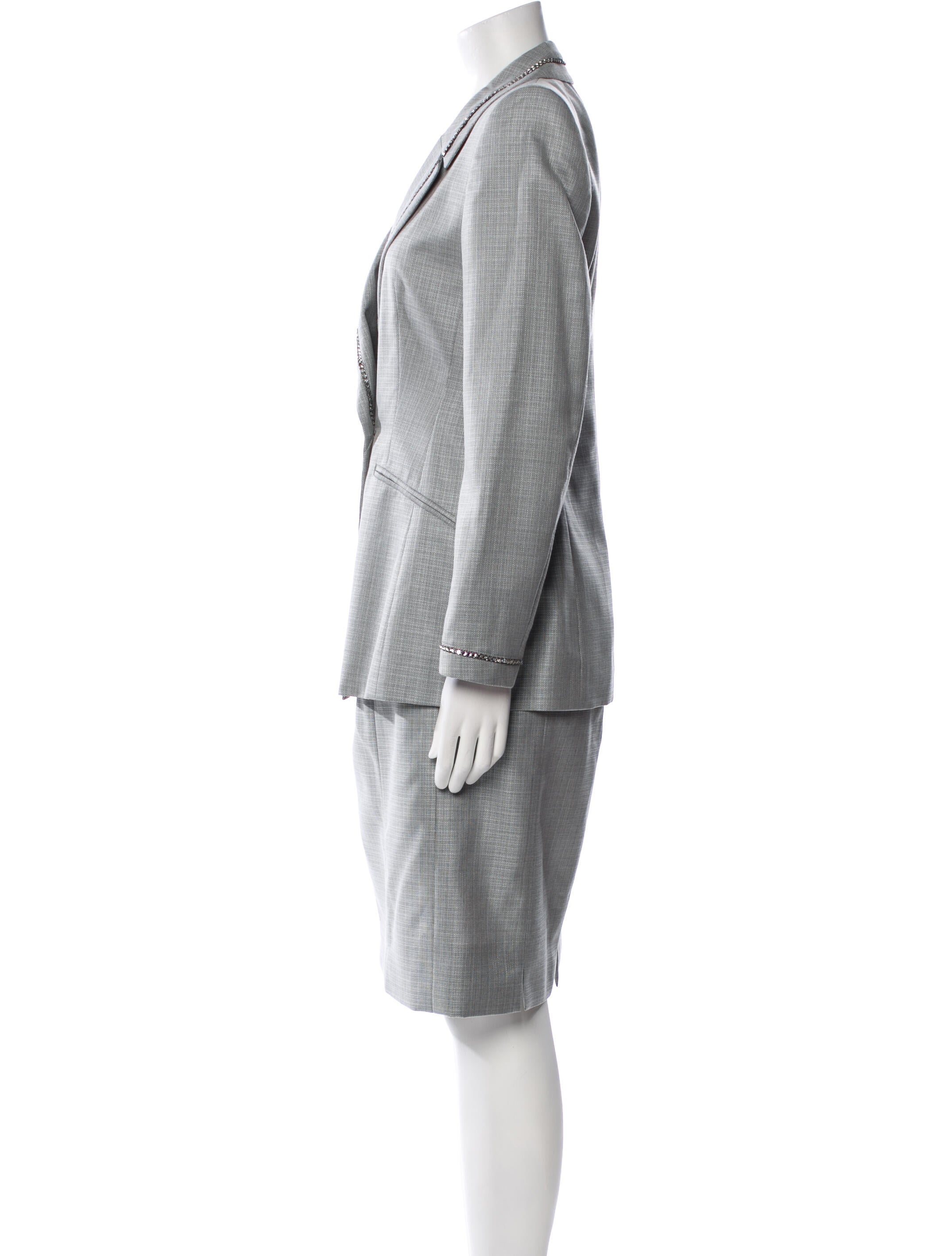 Escada Wool Skirt Suit