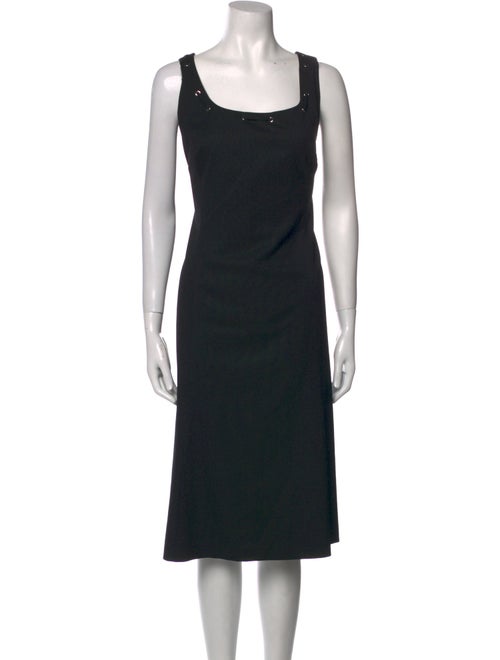 Escada Wool Long Dress