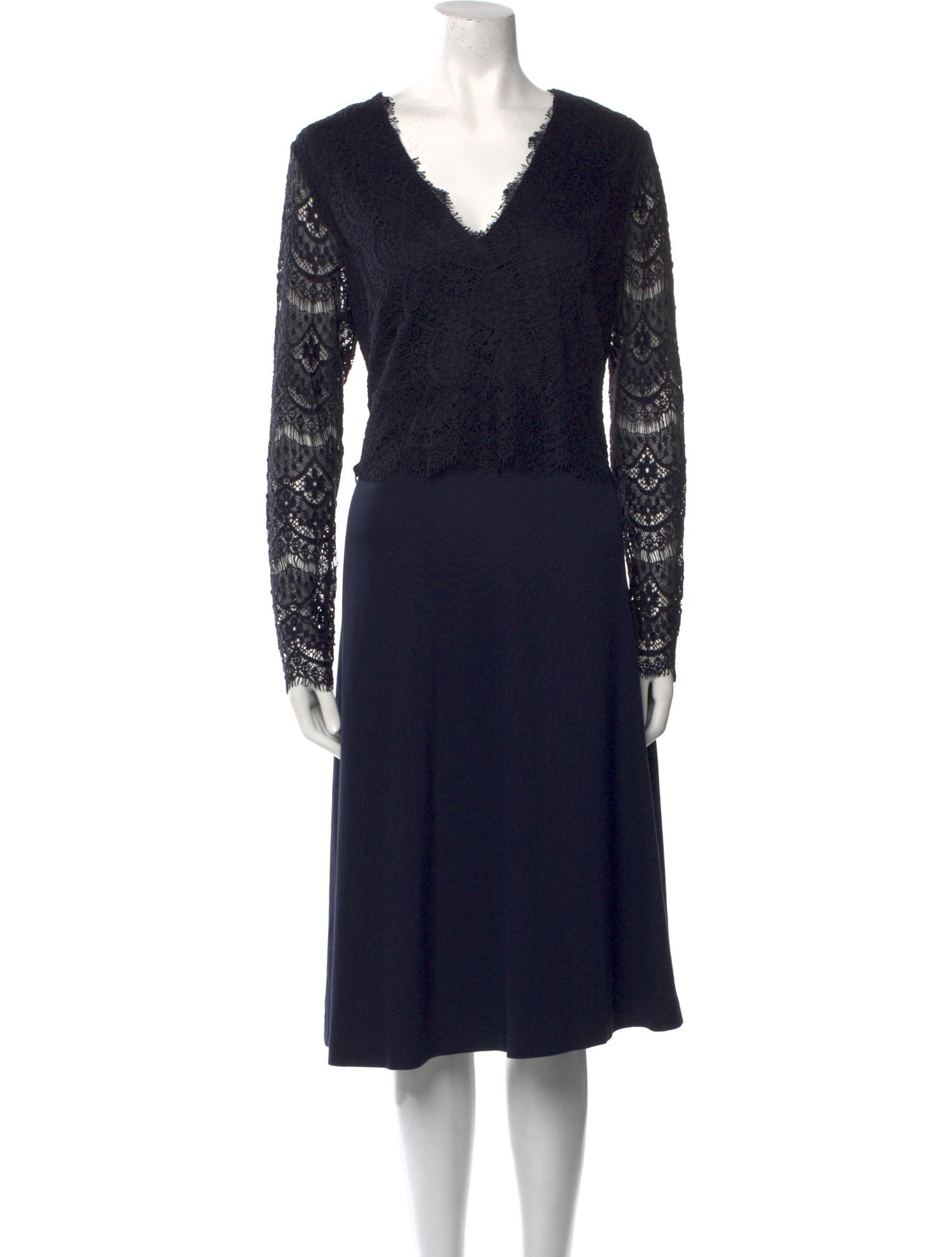 Escada Lace Midi Length Dress