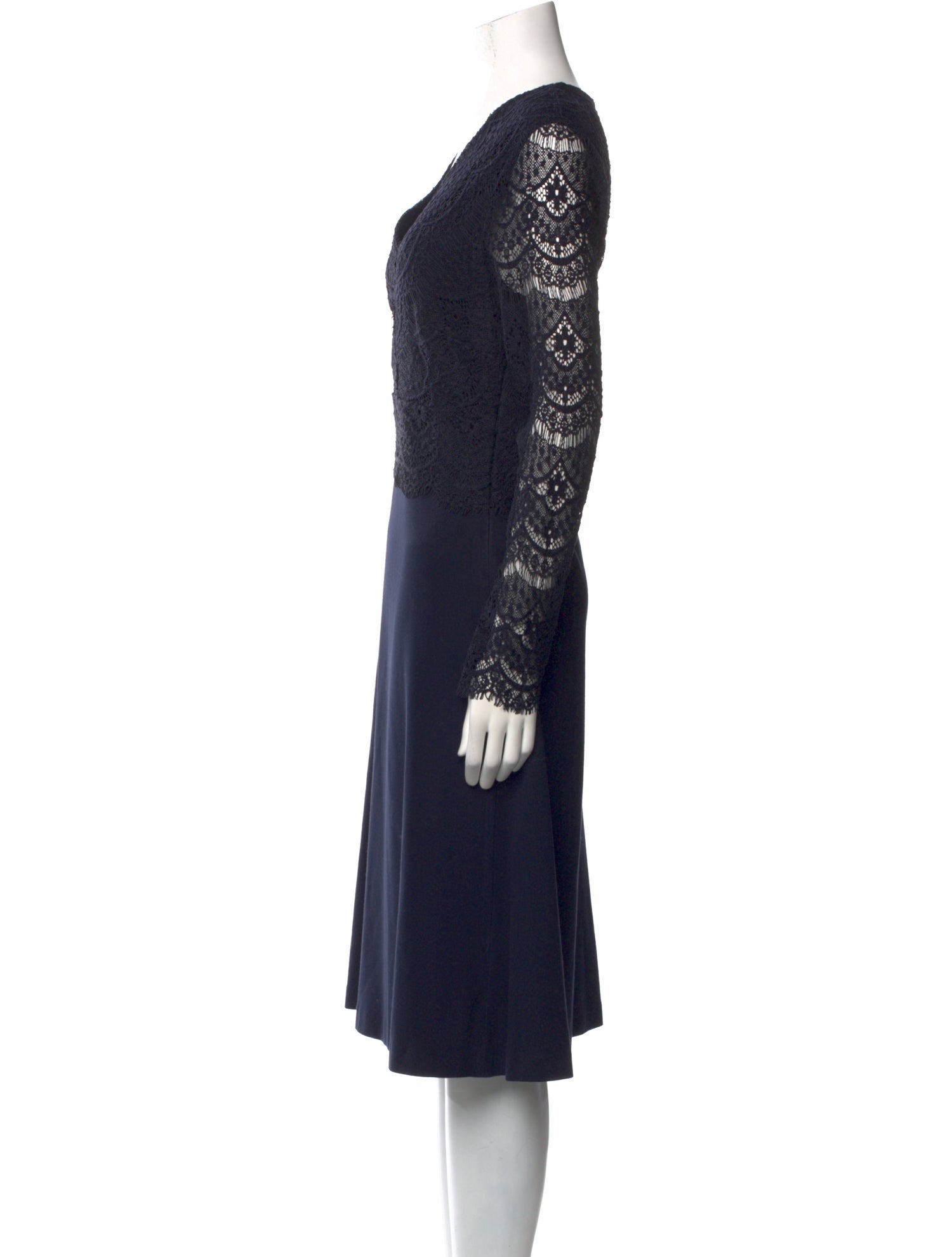 Escada Lace Midi Length Dress