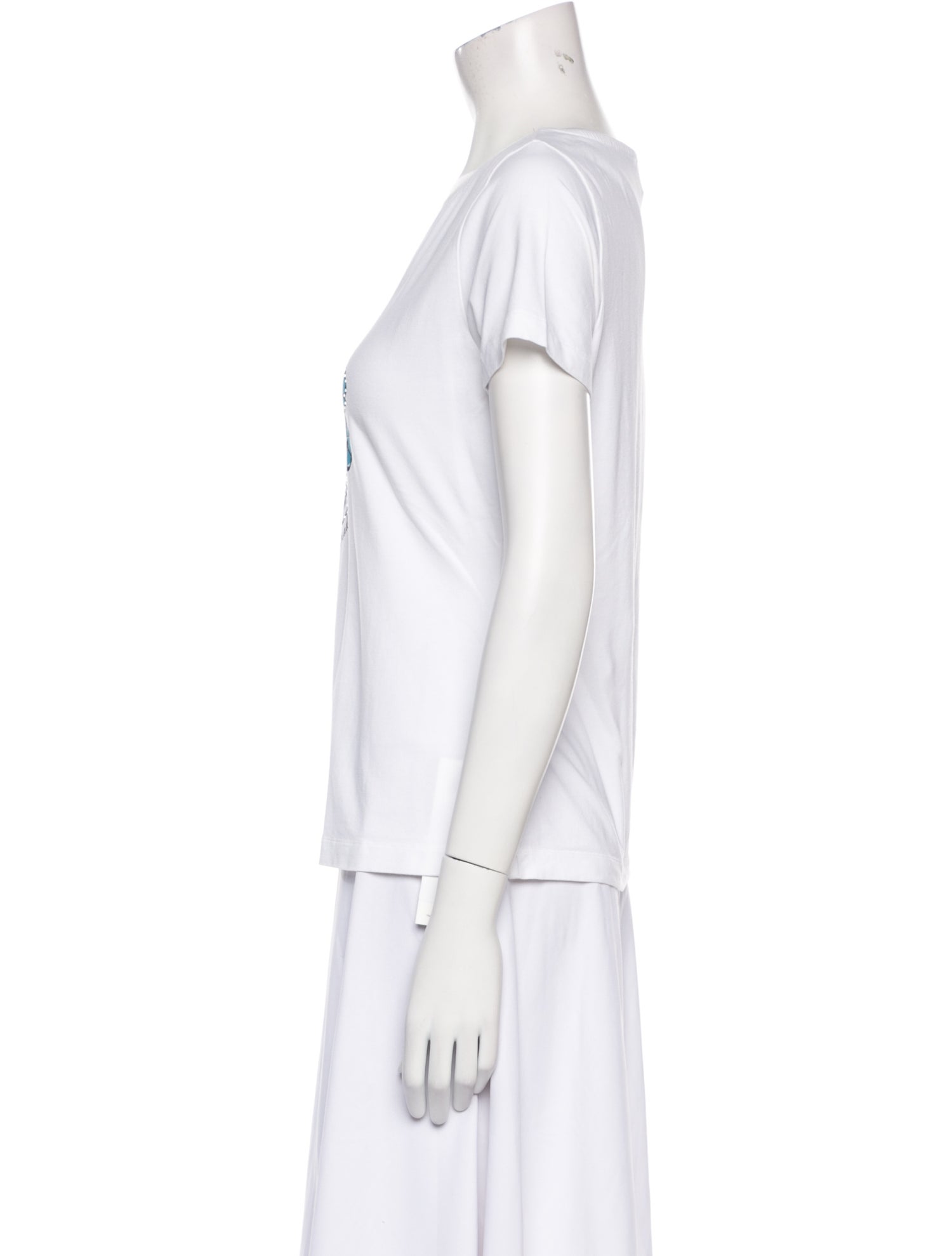 Escada Graphic Print Crew Neck T-Shirt