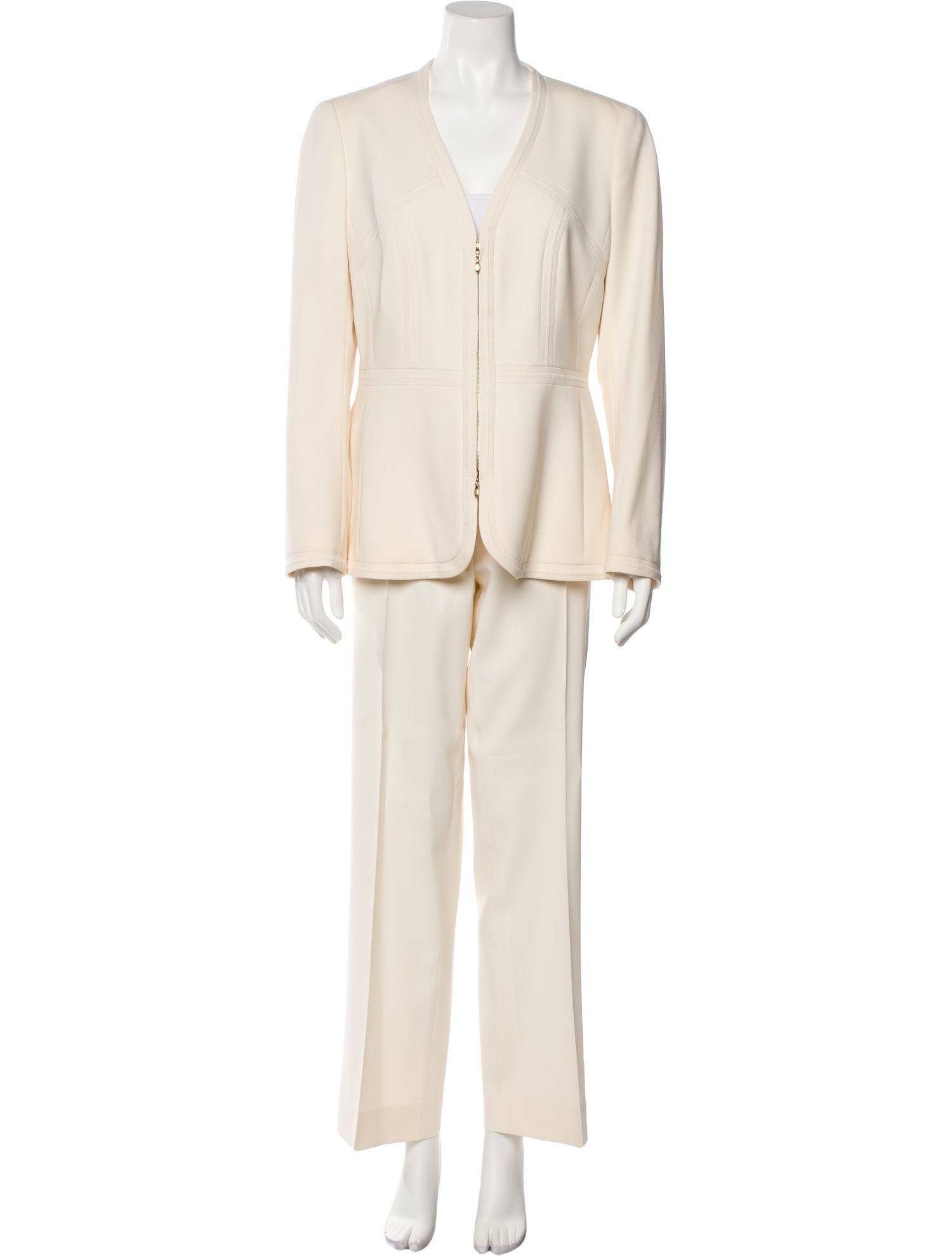 Escada Wool Pant Set