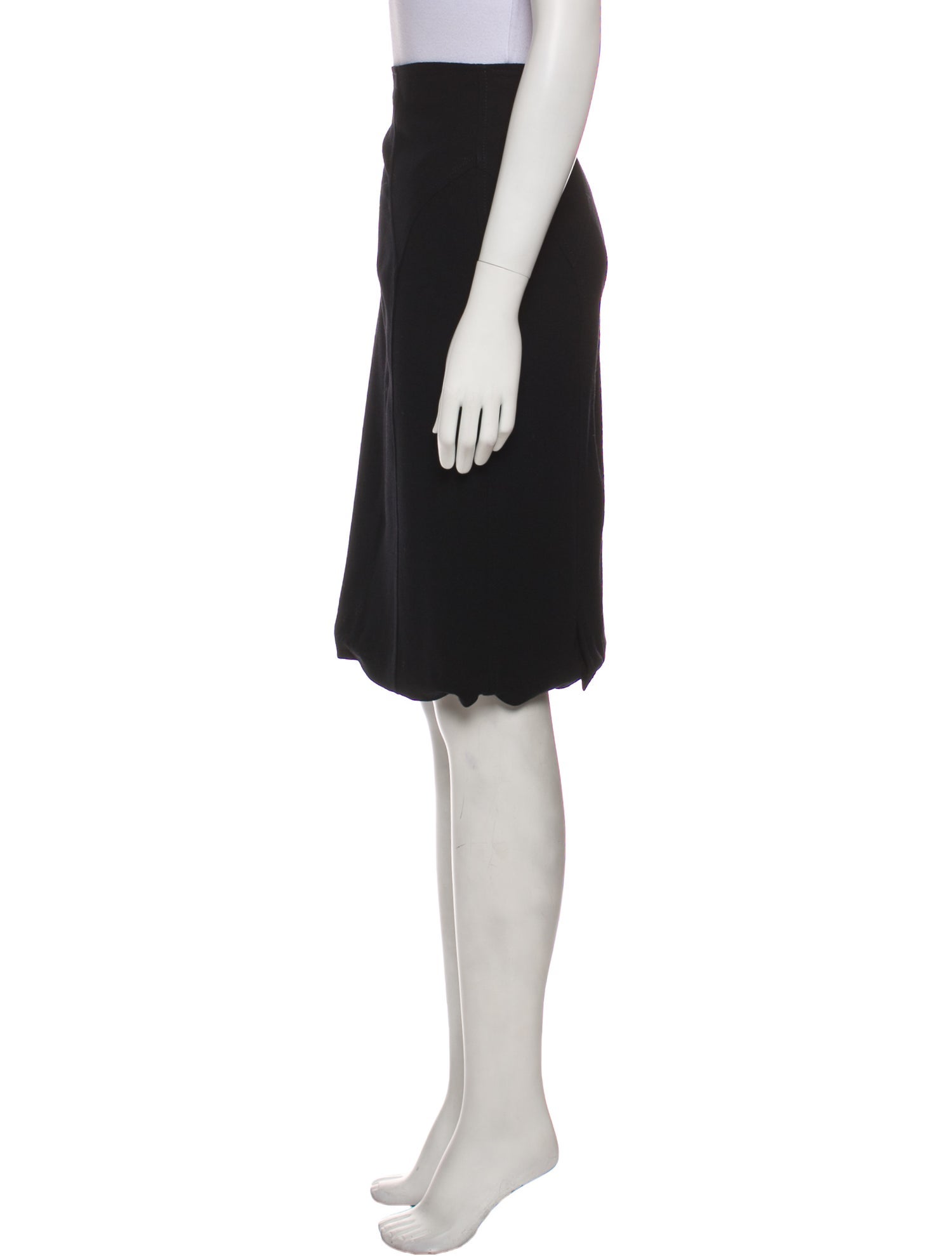 Escada Wool Knee-Length Skirt