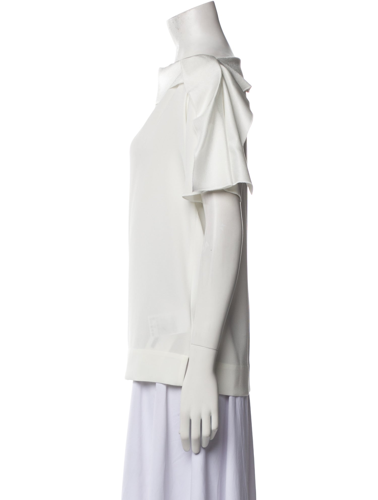 Escada Bateau Neckline Short Sleeve Blouse w/ Tags