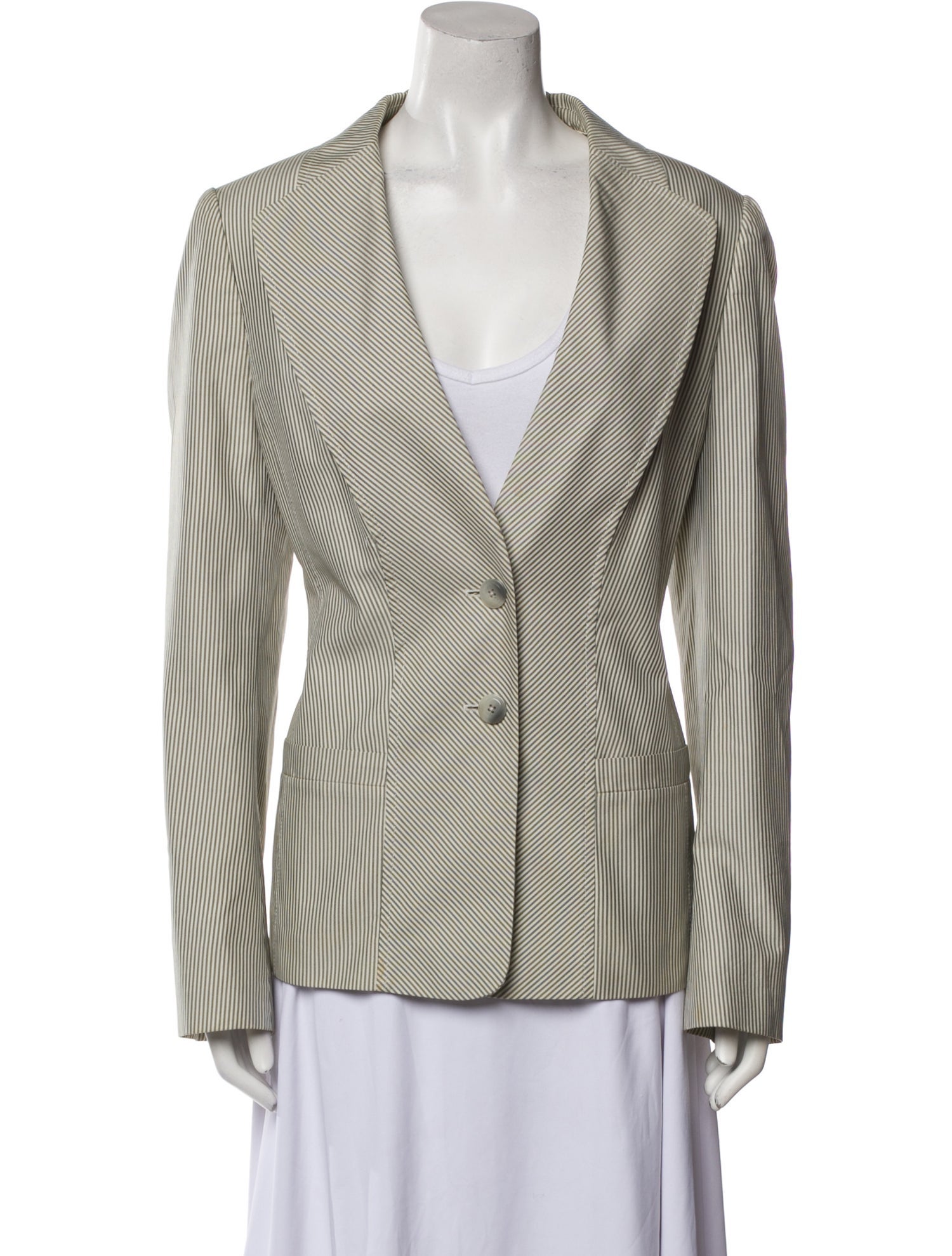 Escada Striped Blazer
