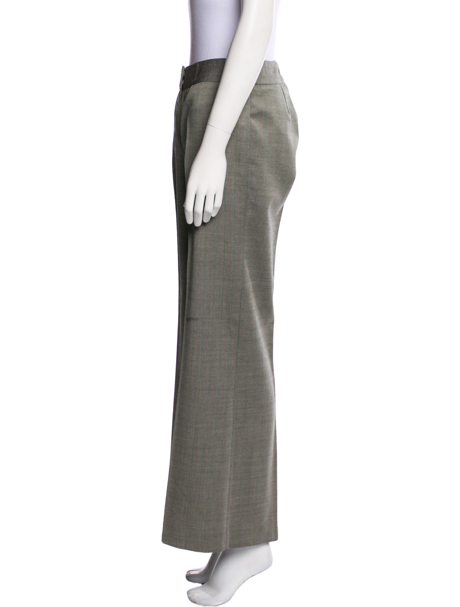 Escada Virgin Wool Wide Leg Pants