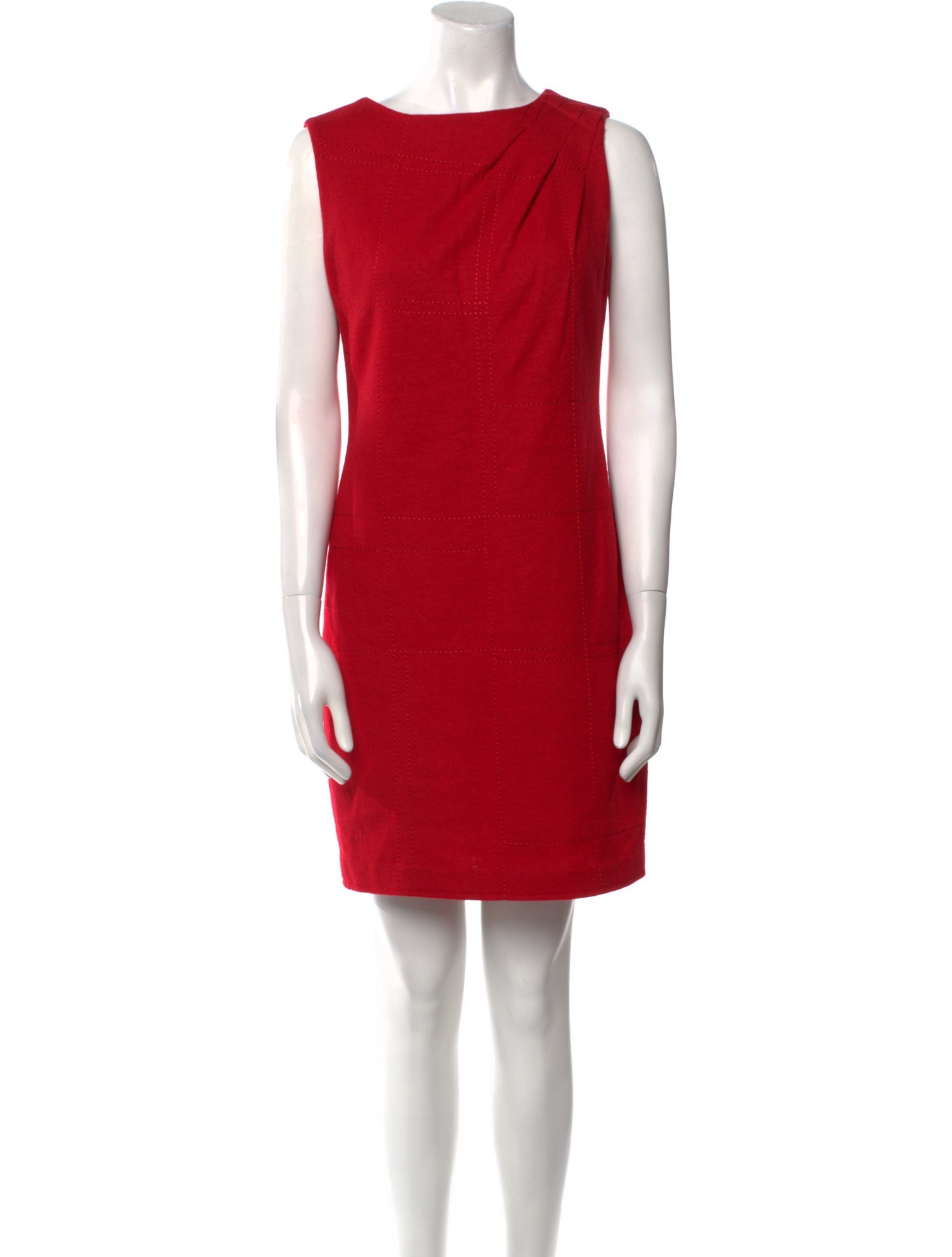 Escada Virgin Wool Mini Dress