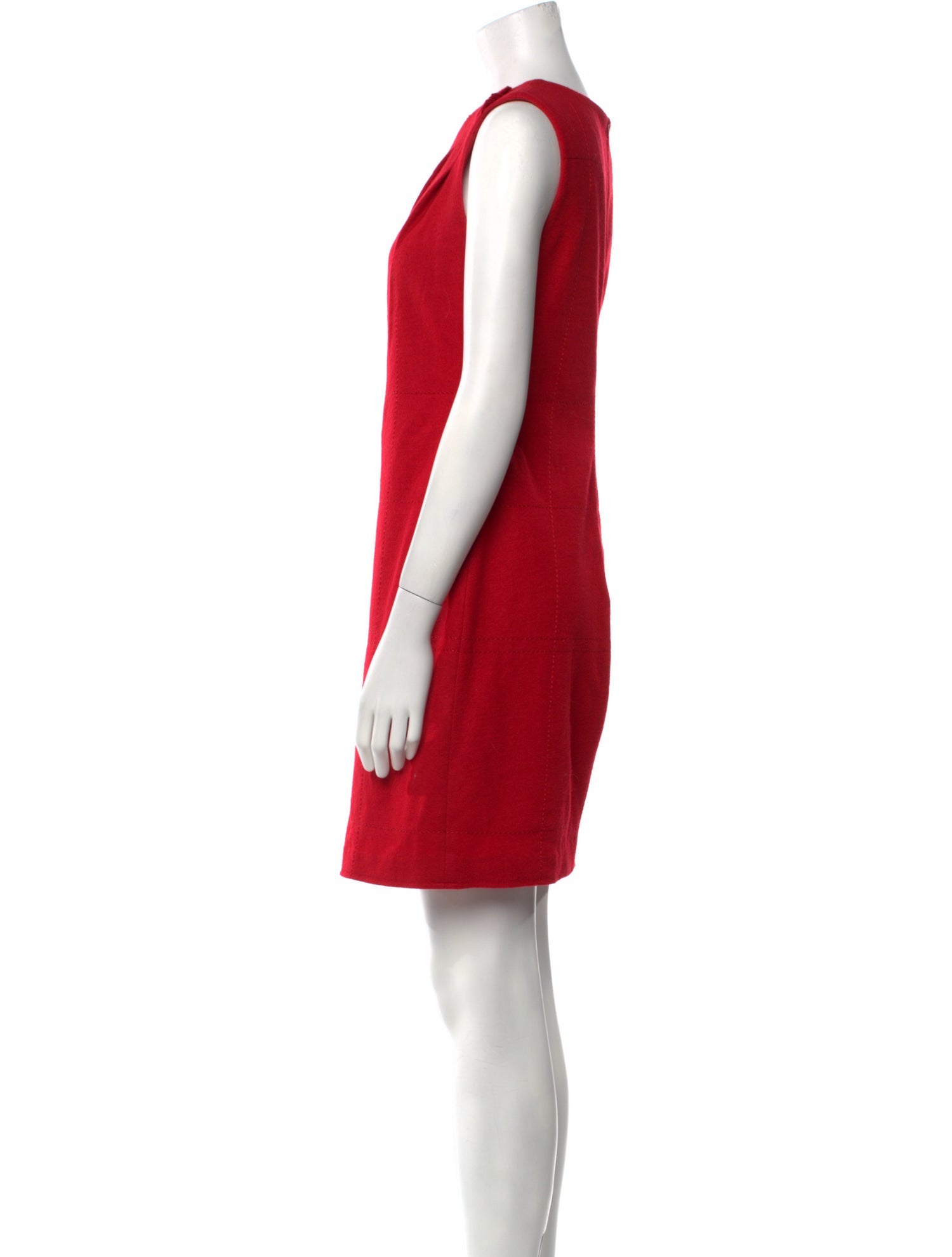 Escada Virgin Wool Mini Dress