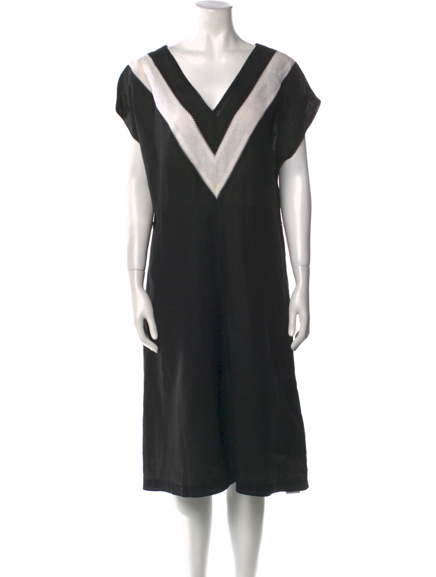 Escada Linen Midi Length Dress