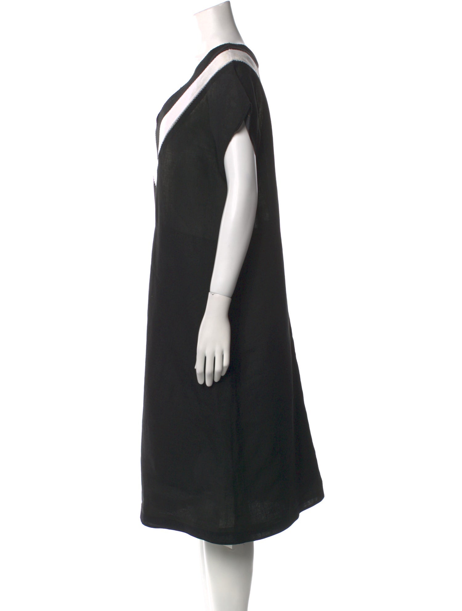 Escada Linen Midi Length Dress