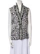 Escada Silk Animal Print Top