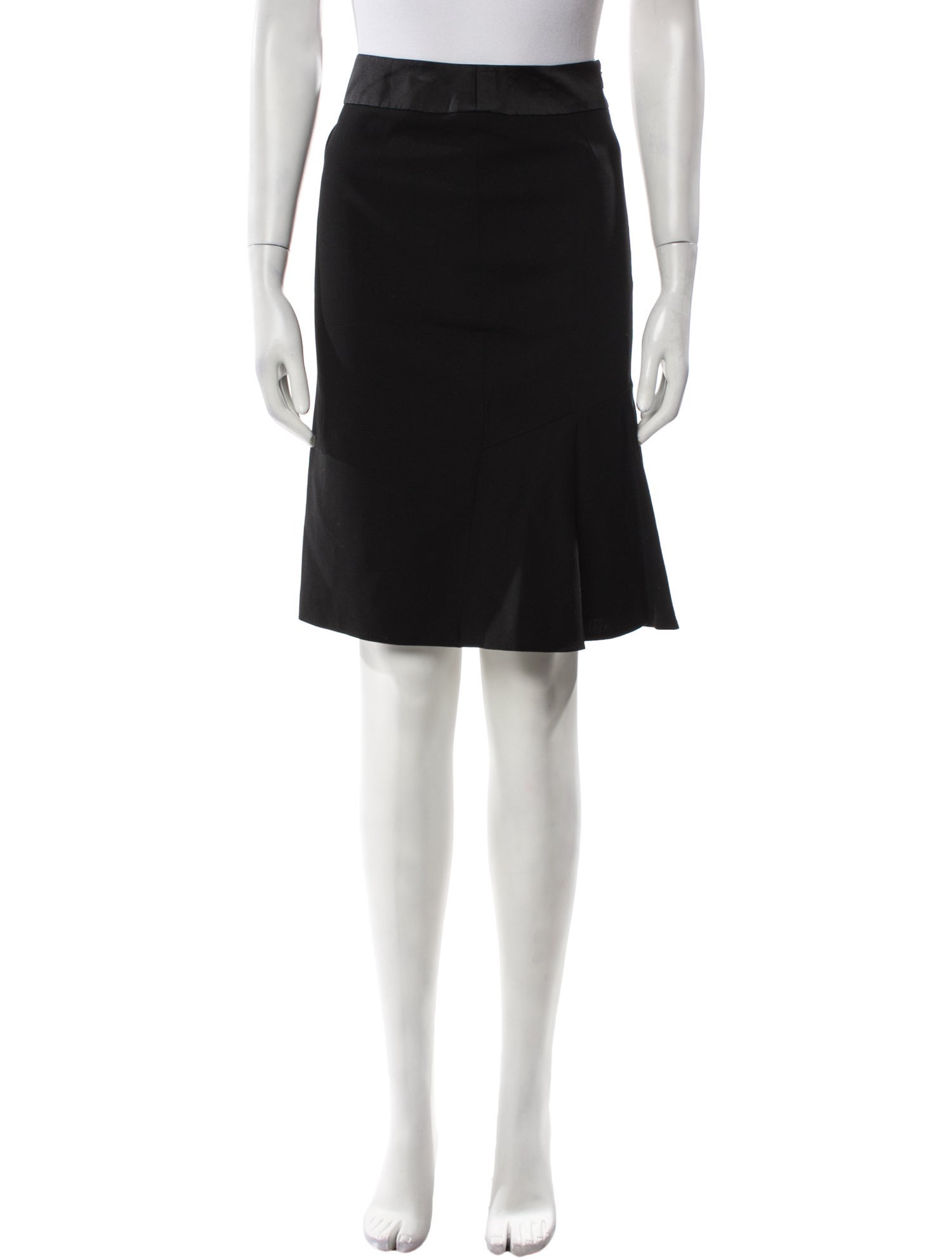 Escada Wool Knee-Length Skirt
