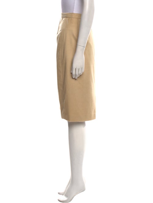 Escada Cashmere Knee-Length Skirt