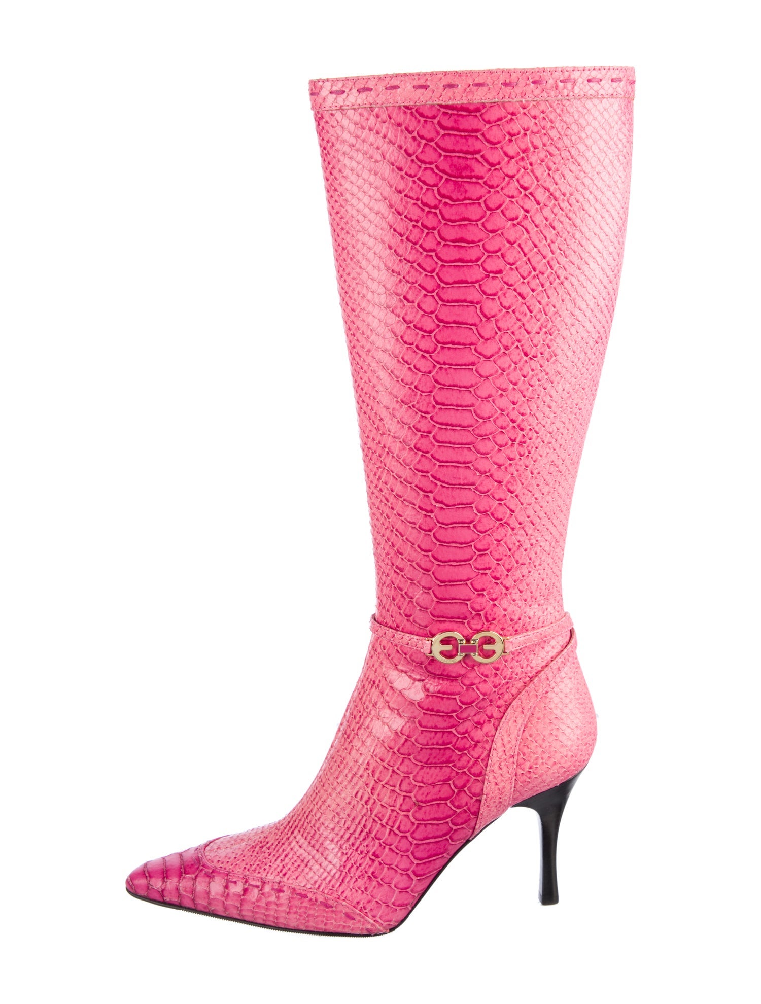 Escada Python Boots