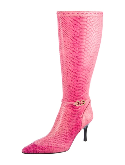 Escada Python Boots