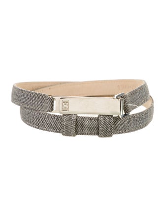 Escada Skinny Waist Belt