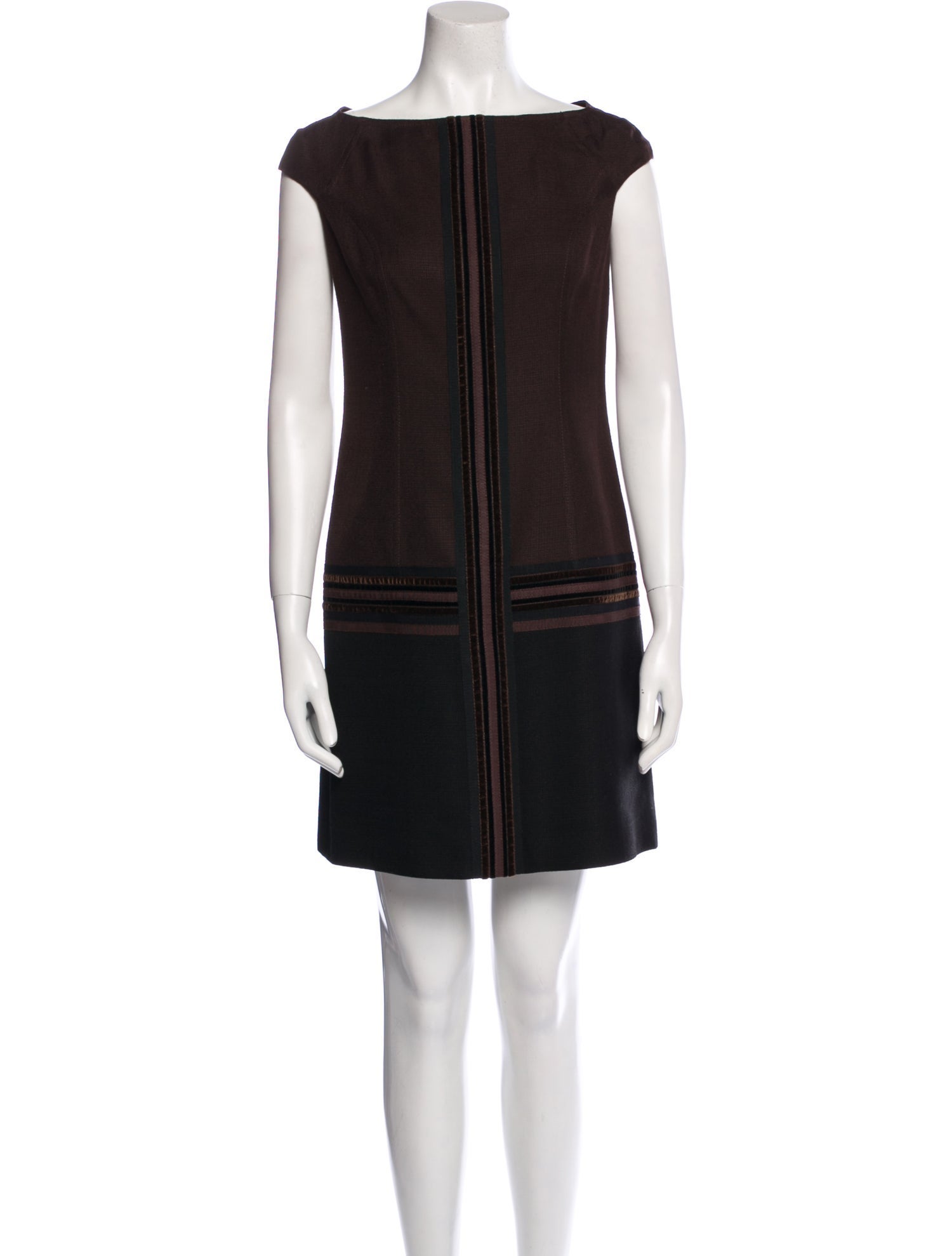 Escada Virgin Wool Mini Dress