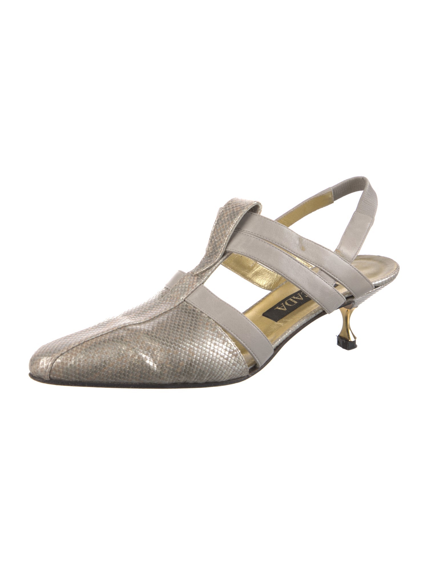 Escada Leather Sandals