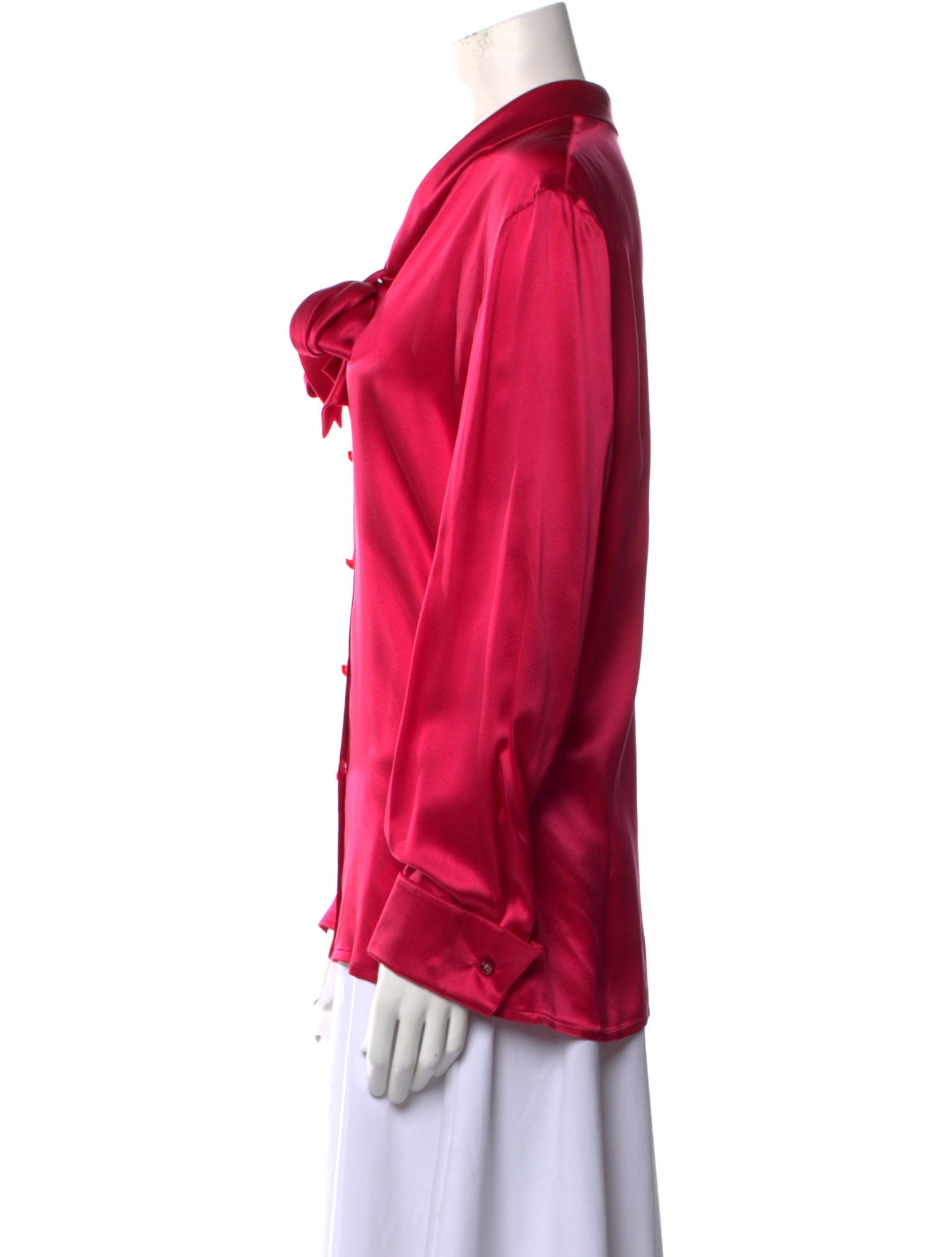 Escada Silk V-Neck Blouse