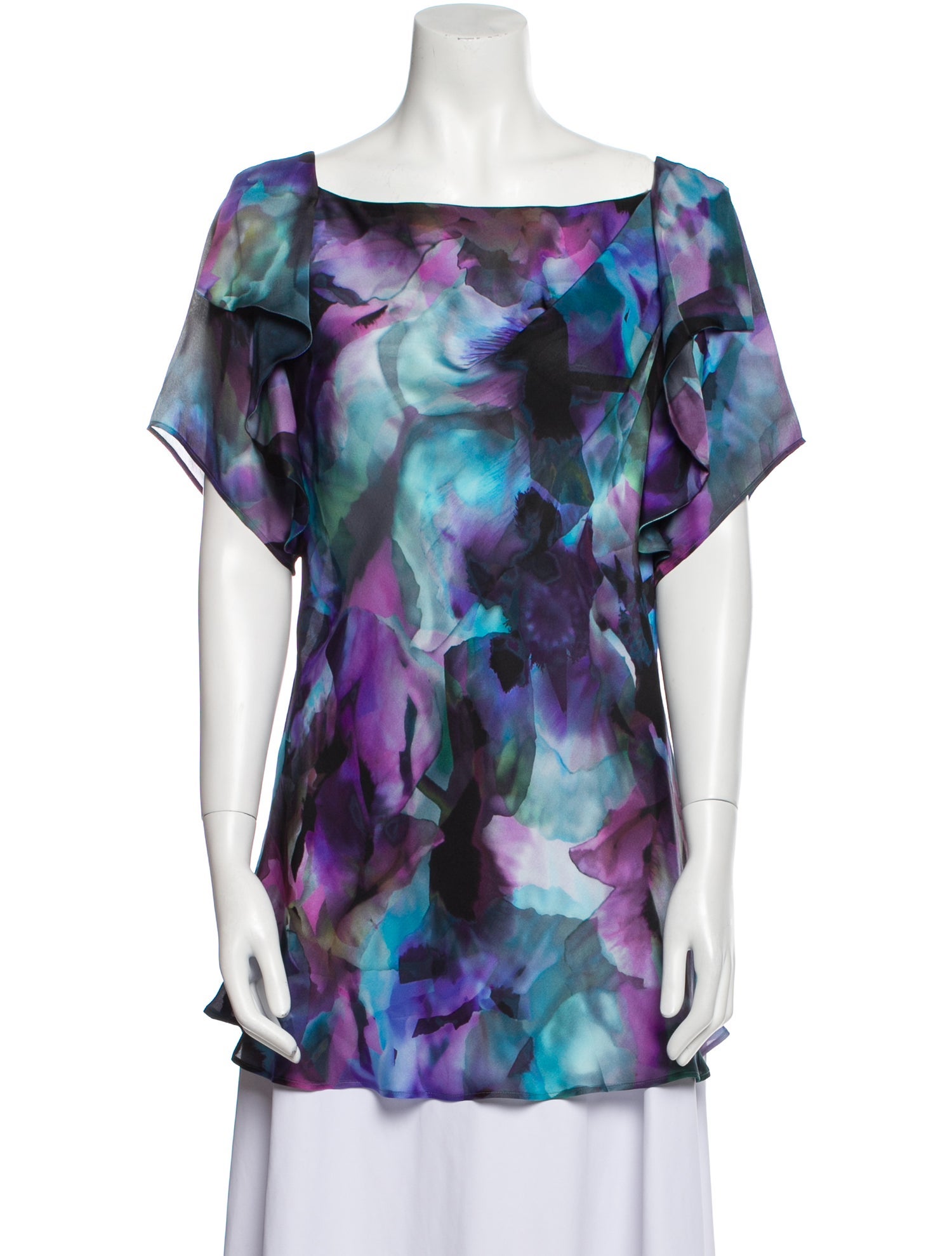 Escada Silk Printed Tunic