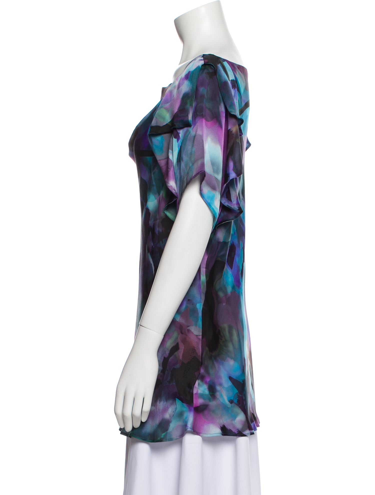 Escada Silk Printed Tunic