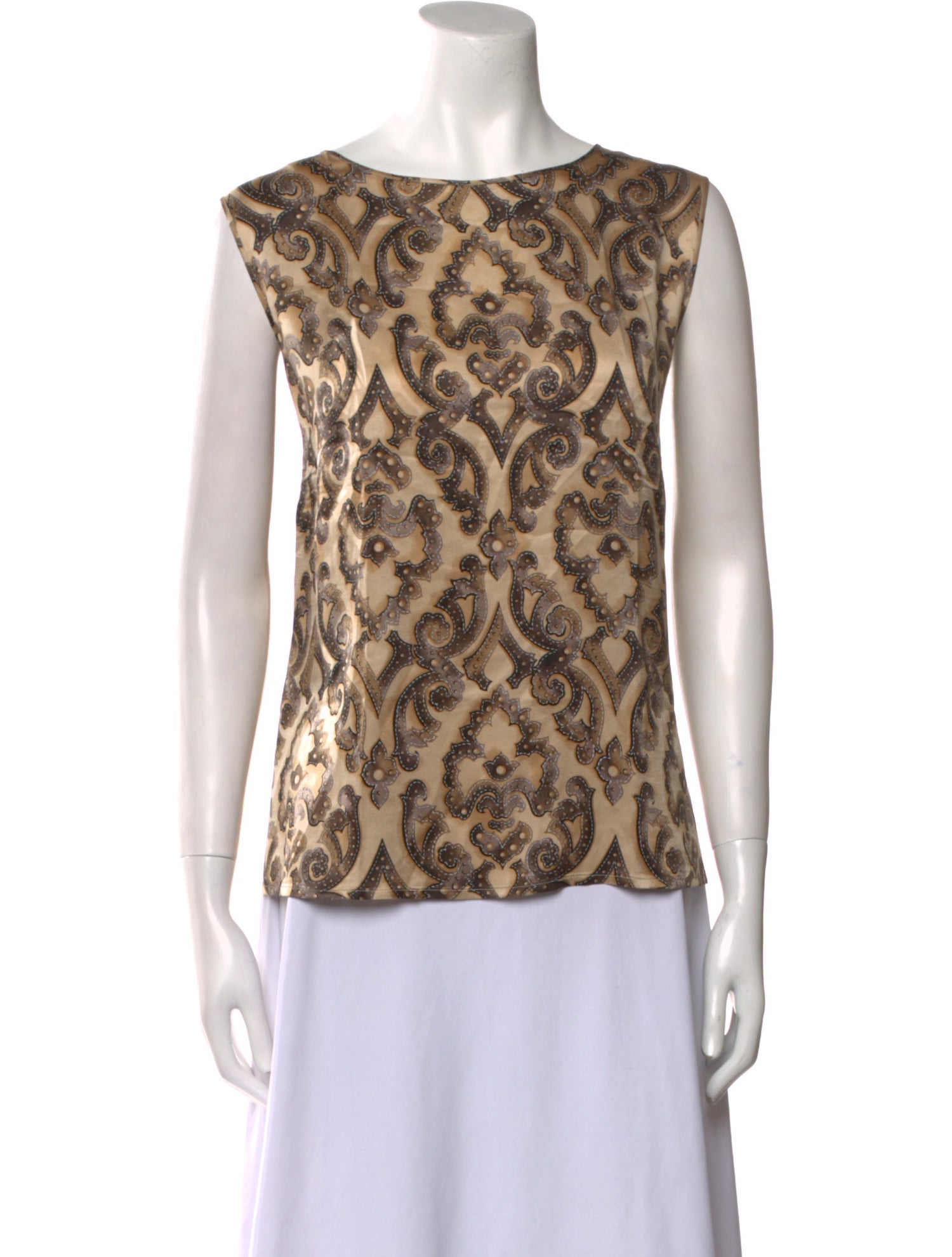 Escada Silk Printed Top