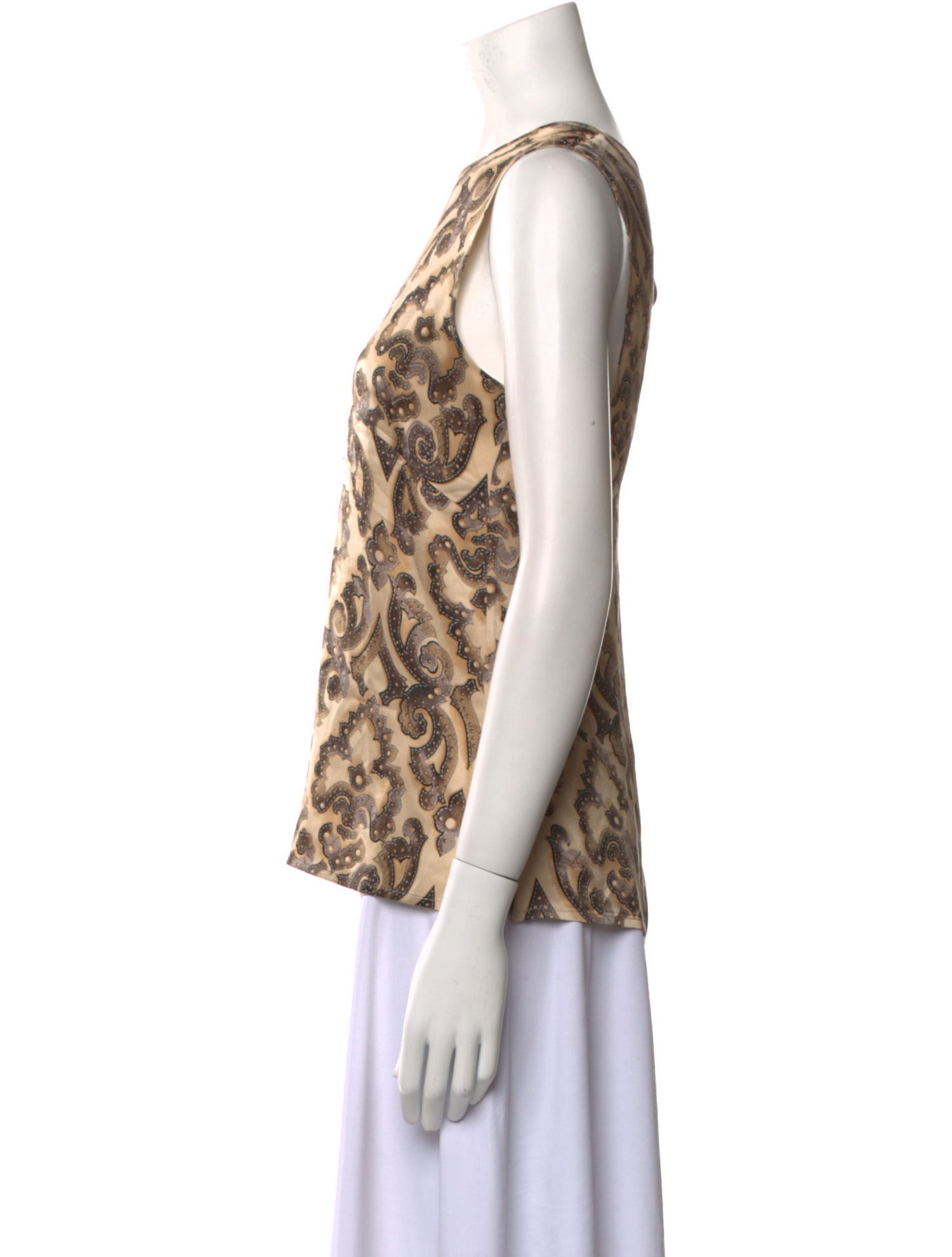 Escada Silk Printed Top