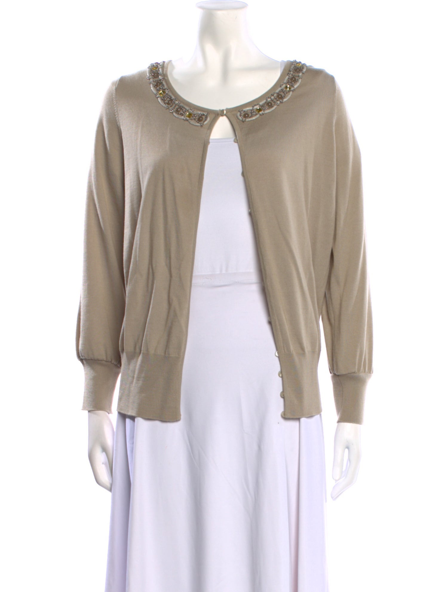 Escada Virgin Wool Scoop Neck Sweater