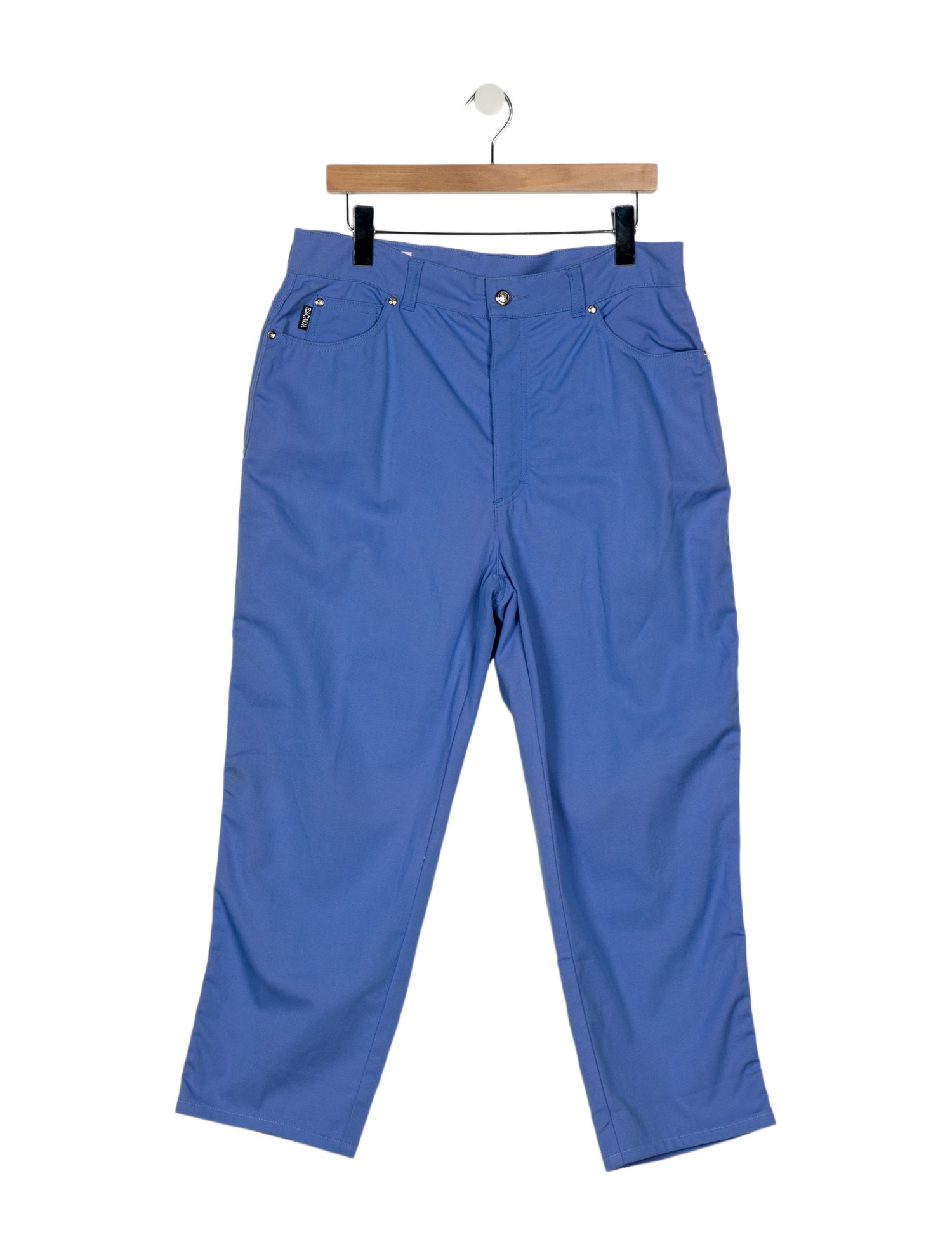 Escada High-Rise Straight Leg Jeans