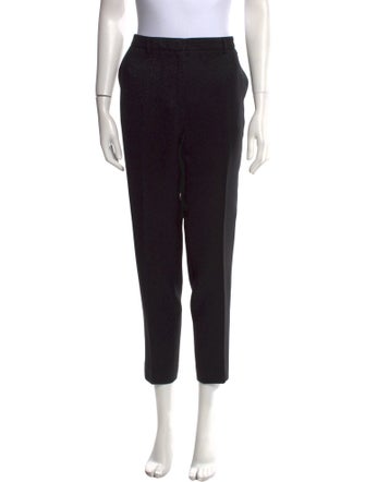 Escada Virgin Wool Straight Leg Pants