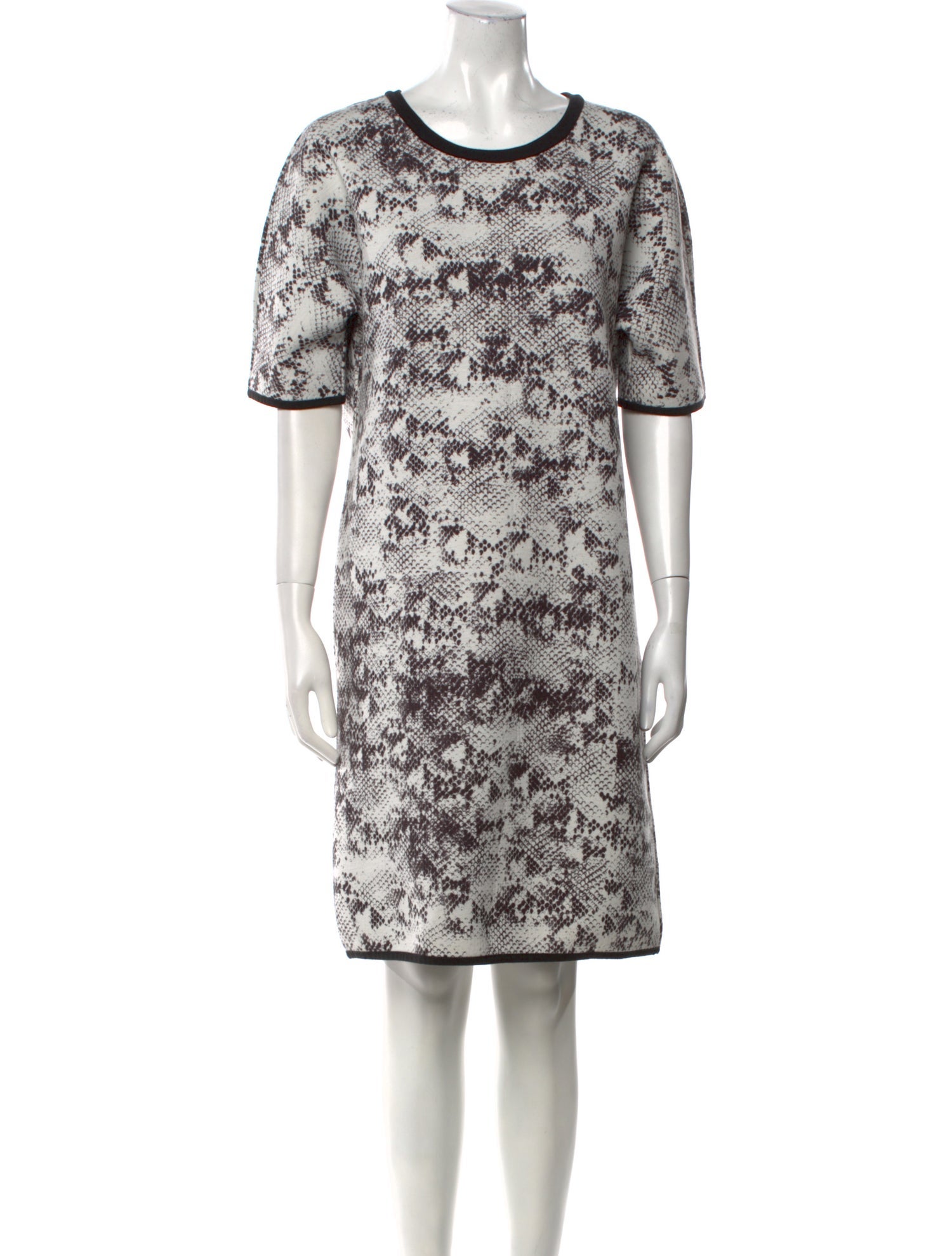 Escada Printed Knee-Length Dress