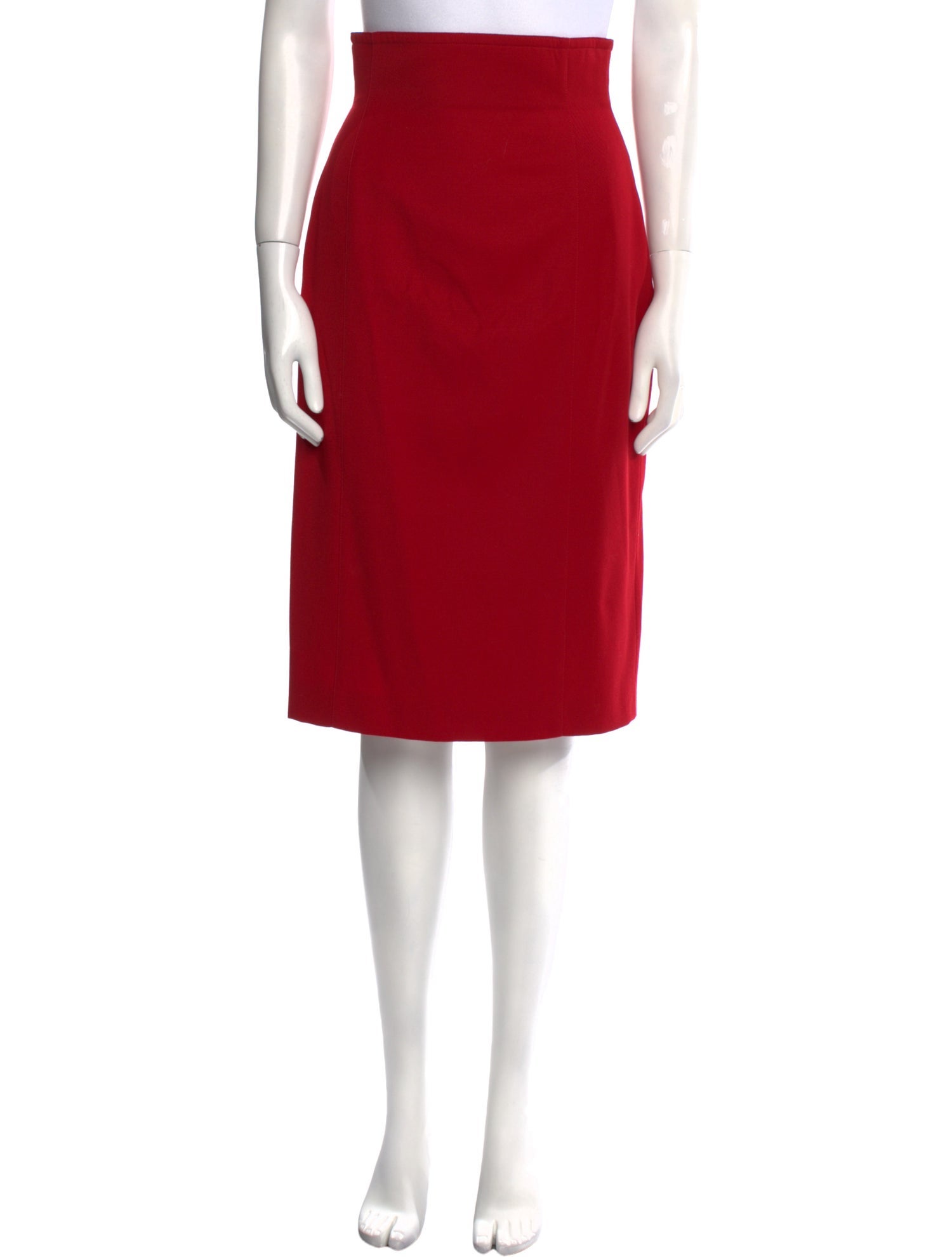 Escada Wool Knee-Length Skirt