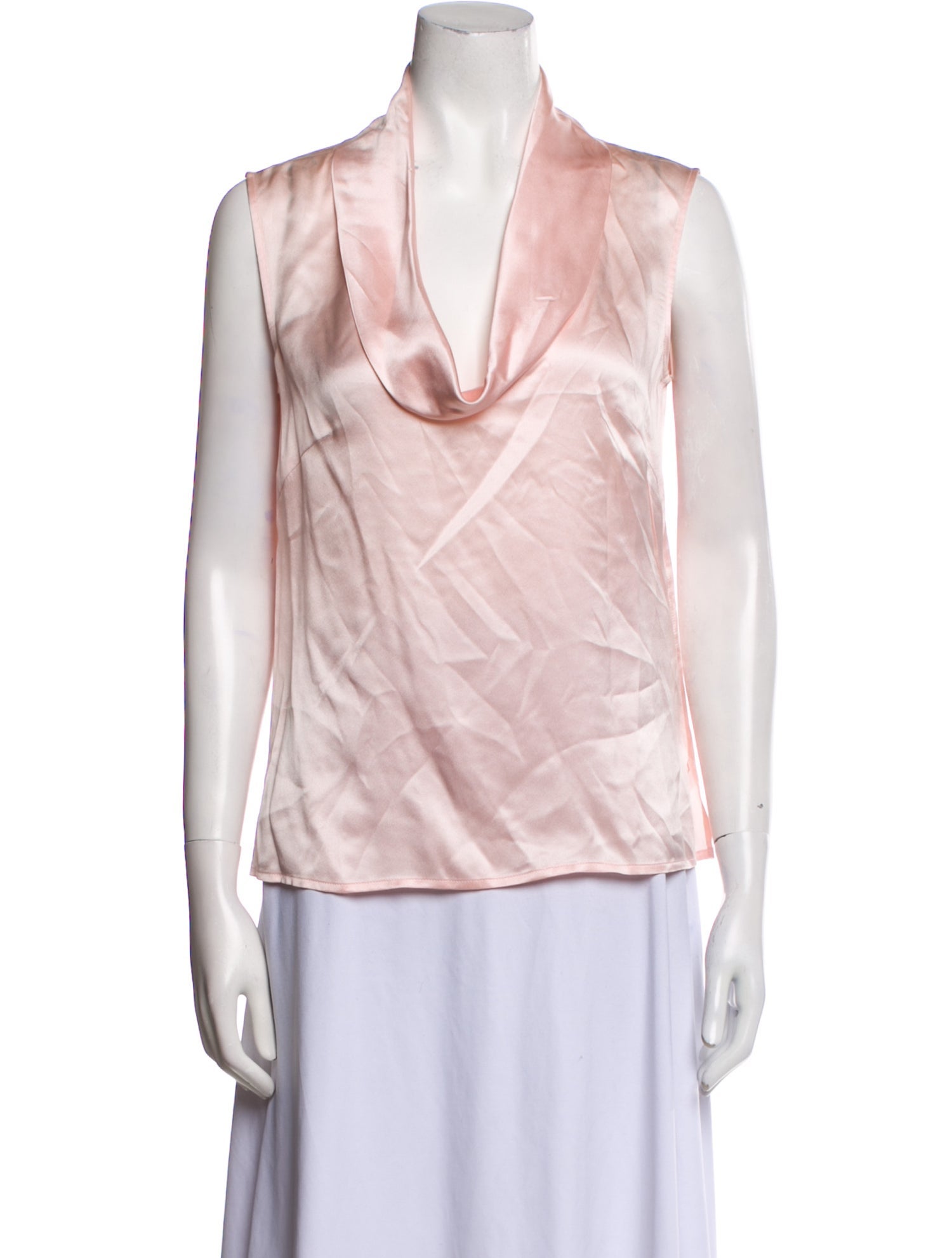 Escada Silk Cowl Neck Blouse