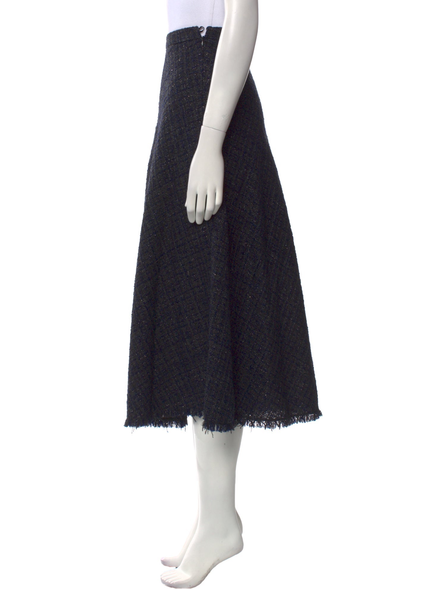 Escada Virgin Wool Midi Length Skirt