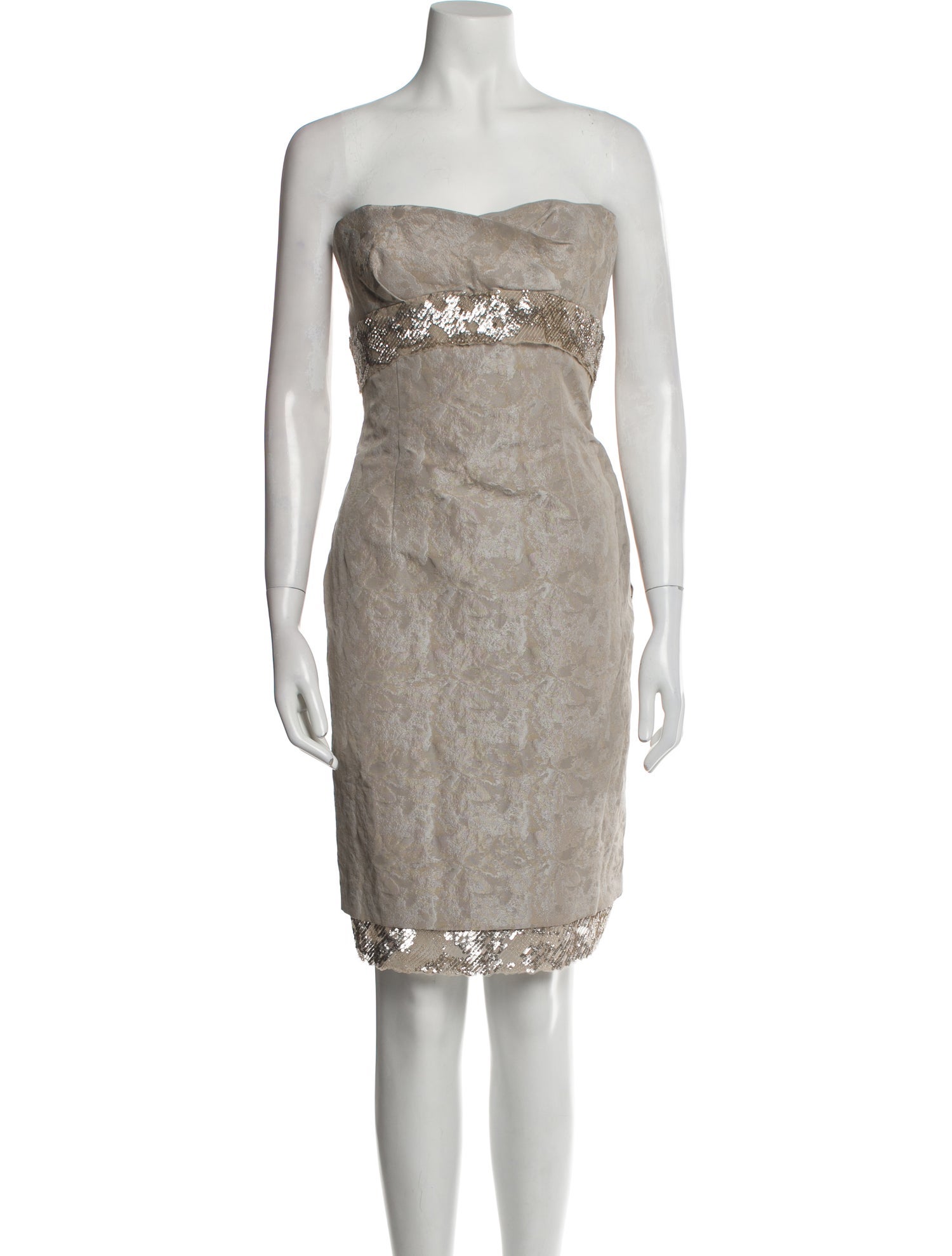 Escada Strapless Mini Dress