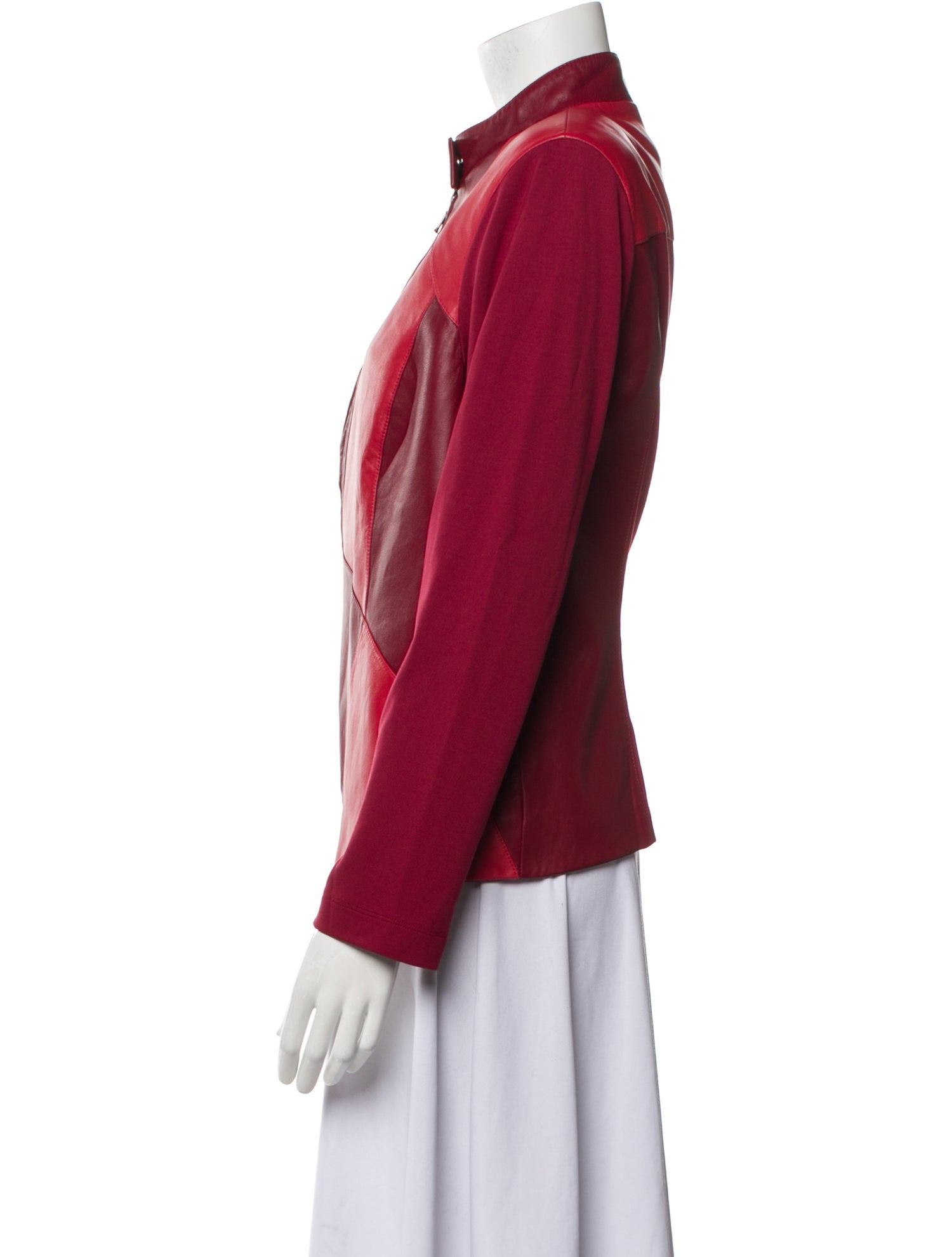 Escada Leather Biker Jacket