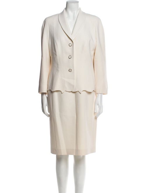 Escada Virgin Wool Dress Set